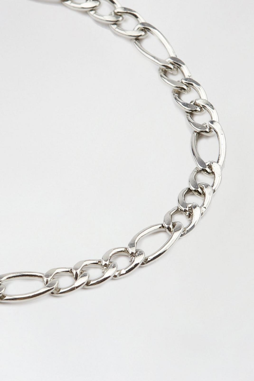 163 Silver Chain Bracelet image number 2