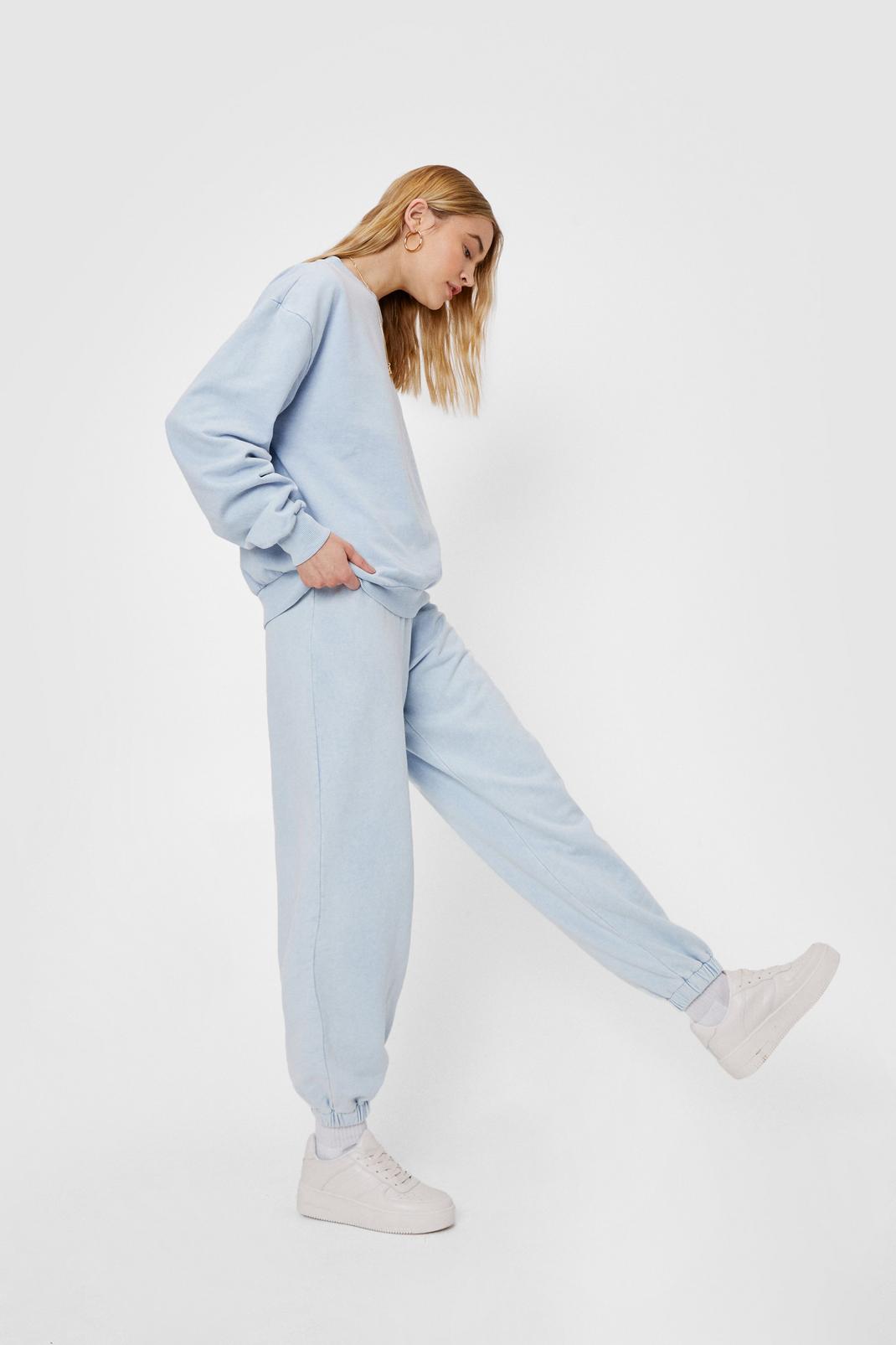 nasty gal jog the limelight stretch joggers