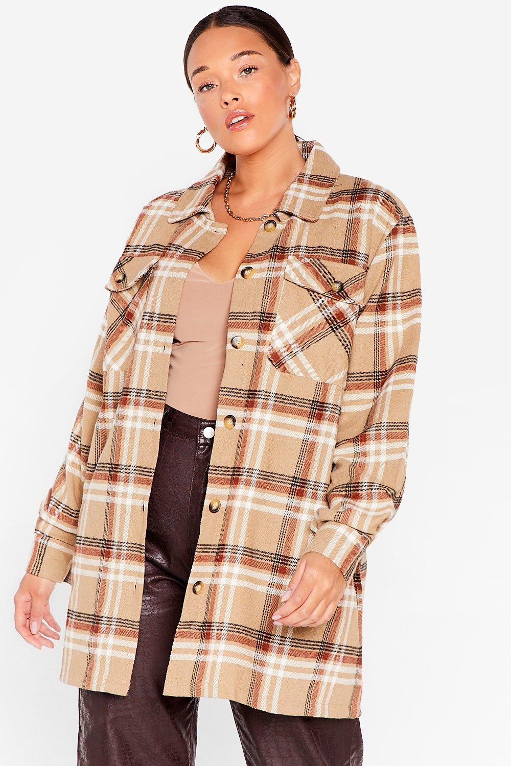 shirt jacket plus size