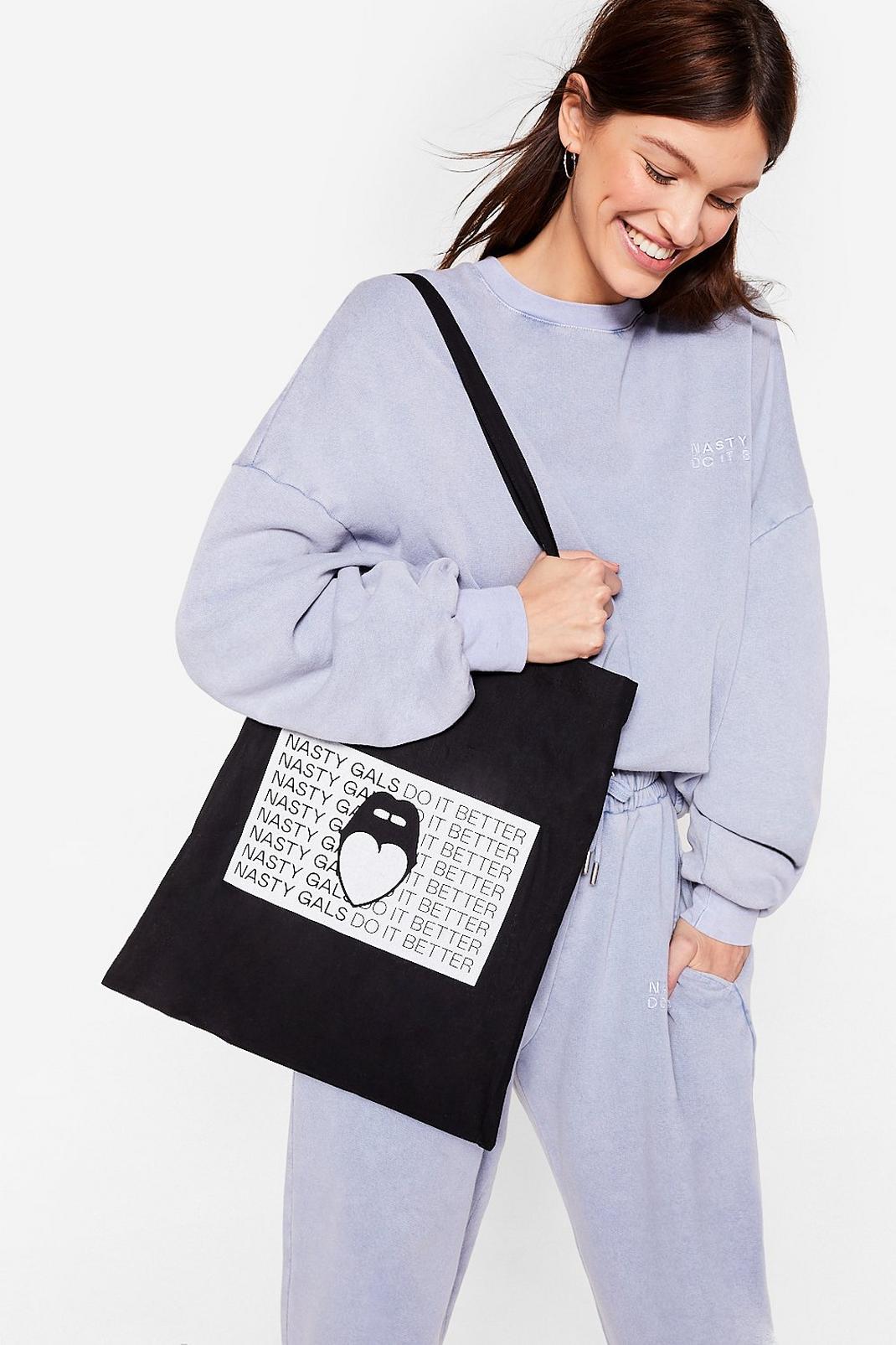 Nasty Gals Do It Better Graphic Tote Bag image number 1