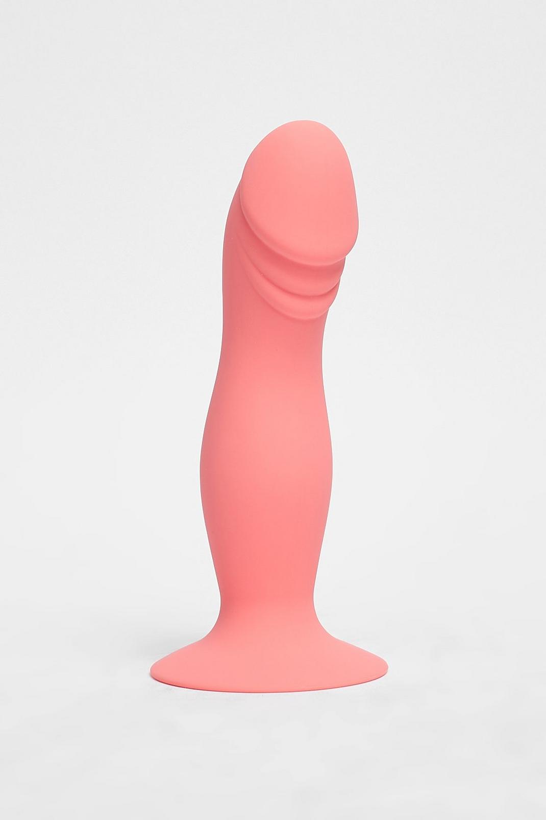 Pink 6 Inch Silicone Dildo image number 1