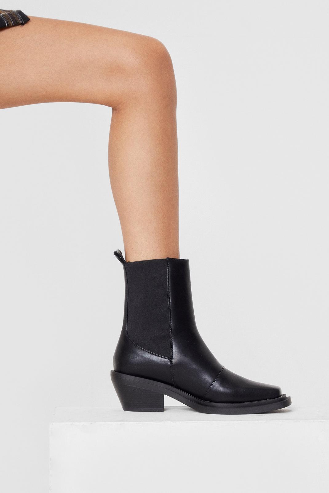 western chelsea ankle boots