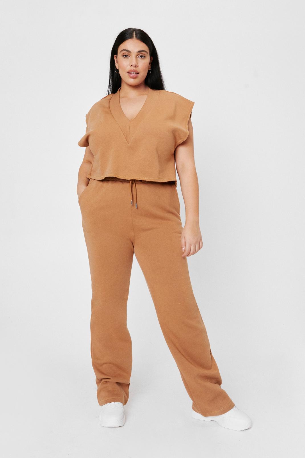 Camel Time Two Chill Plus Tracksuit Pants Lounge Set image number 1
