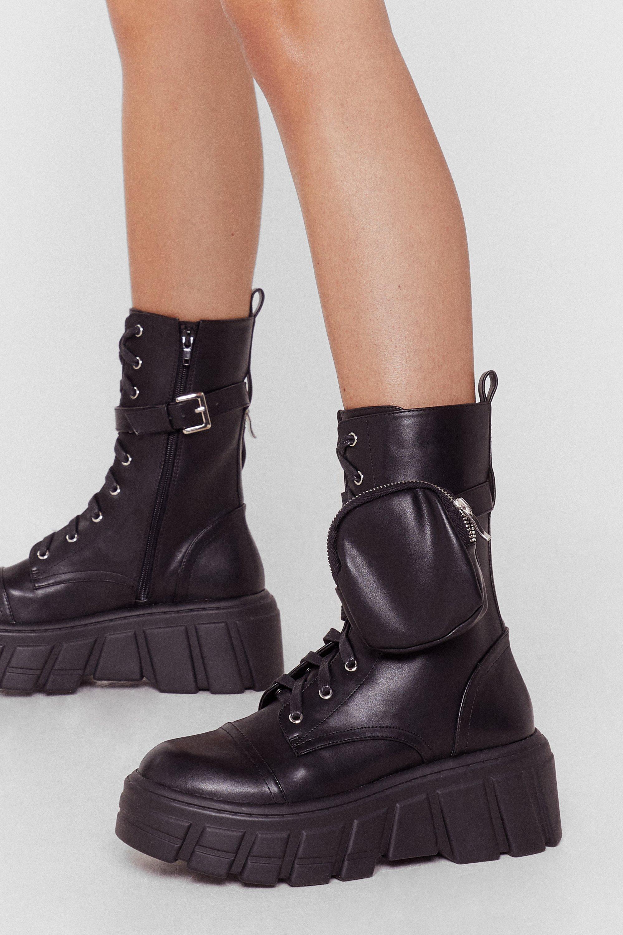 Nasty gal outlet biker boots