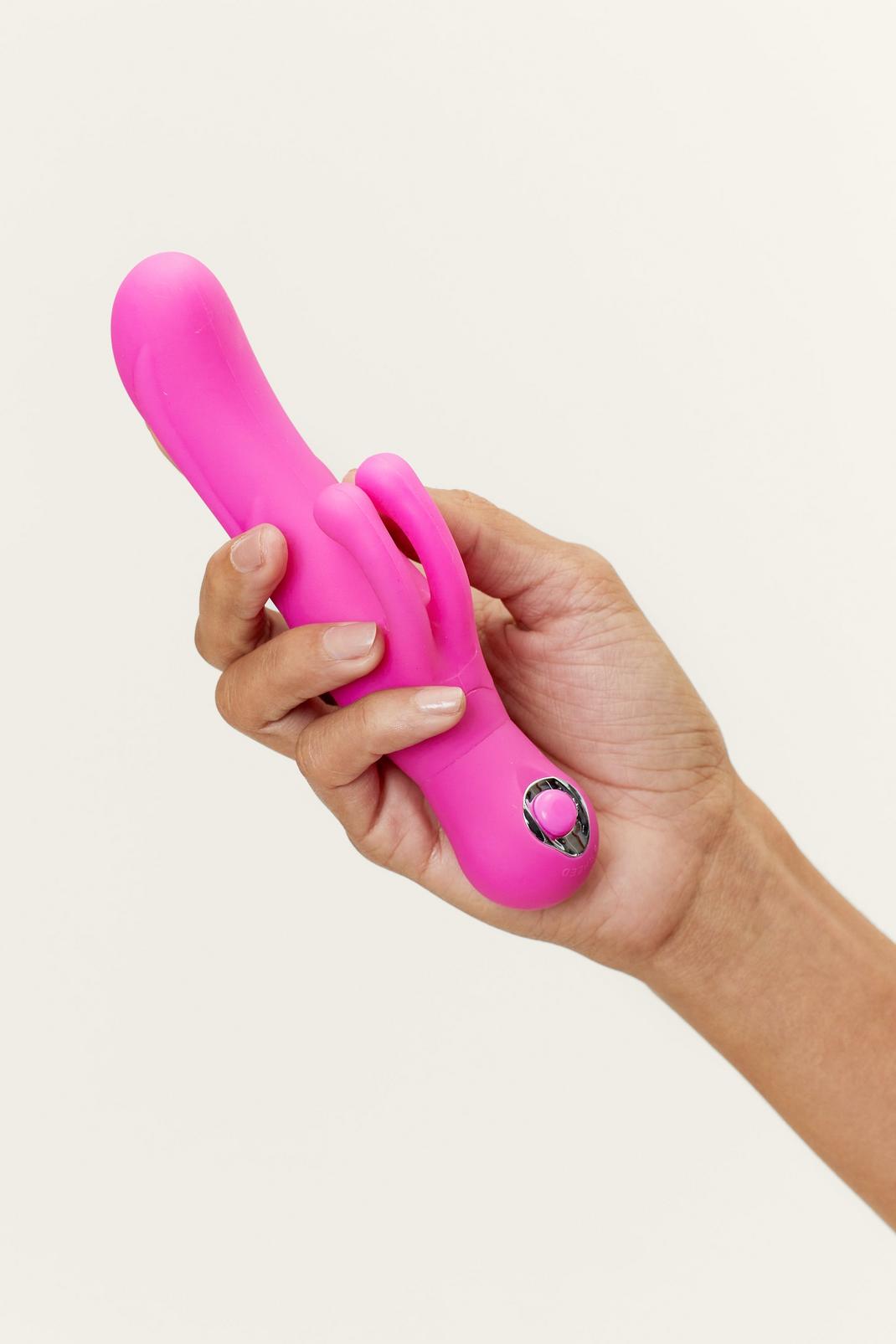 155 Silicone Rabbit Shaft and Clitoral Vibrator image number 1