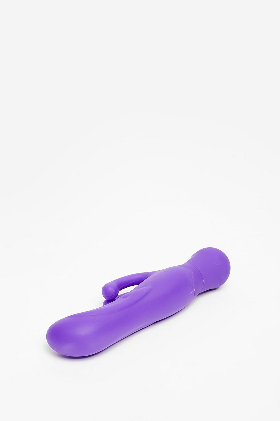 156 Silicone Rabbit Shaft and Clitoral Vibrator image number 2