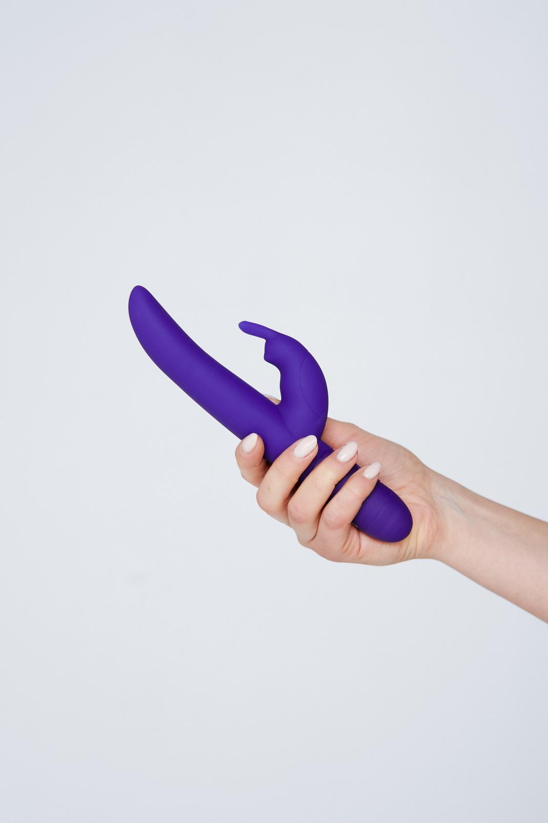 Purple Shaft and Clitoral Vibrator image number 1