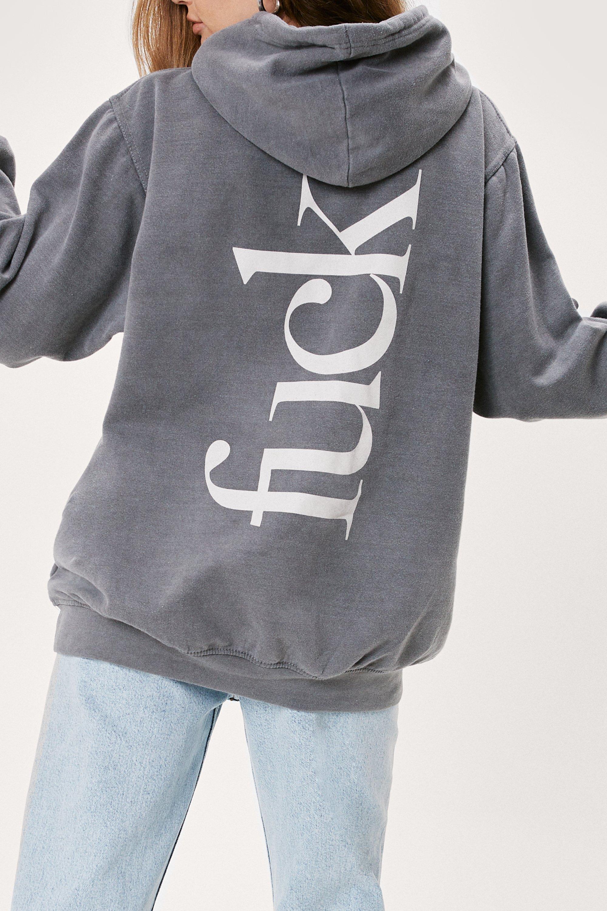 Nasty gal best sale oversized hoodie