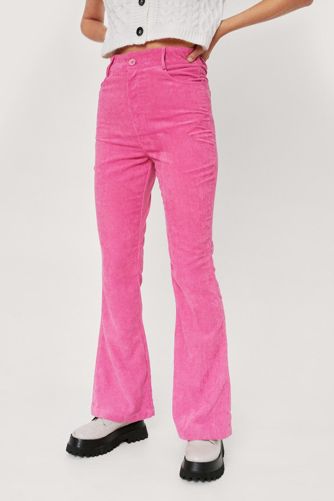 155 Corduroy High Waisted Flare Pants image number 2