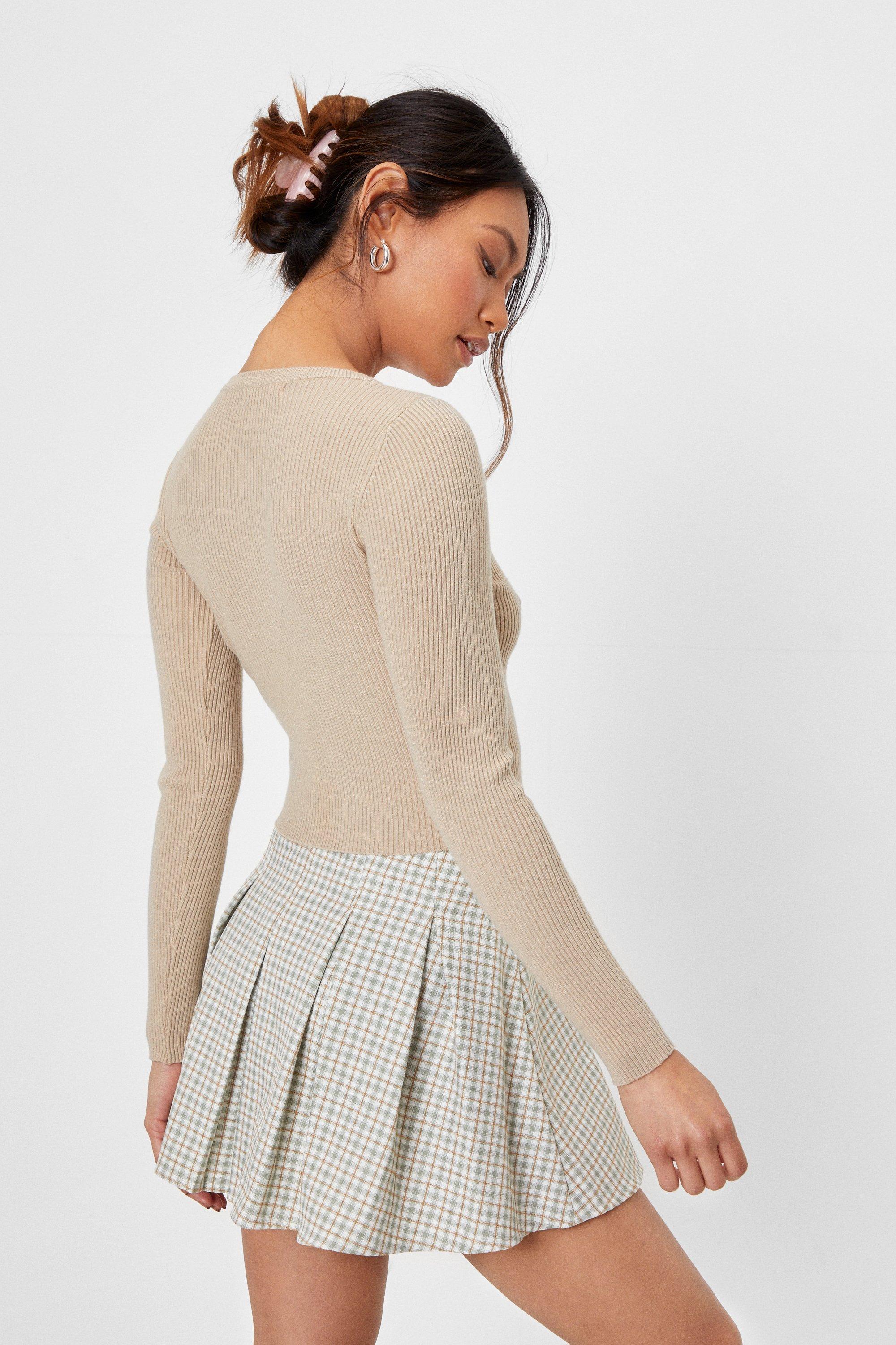 Petite cropped sweater sale