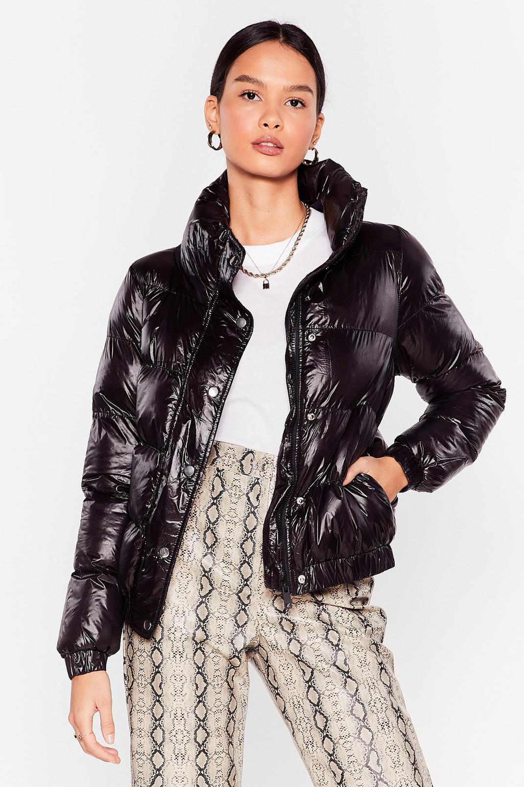 Shiny Bubble Puffer Jacket | Nasty Gal