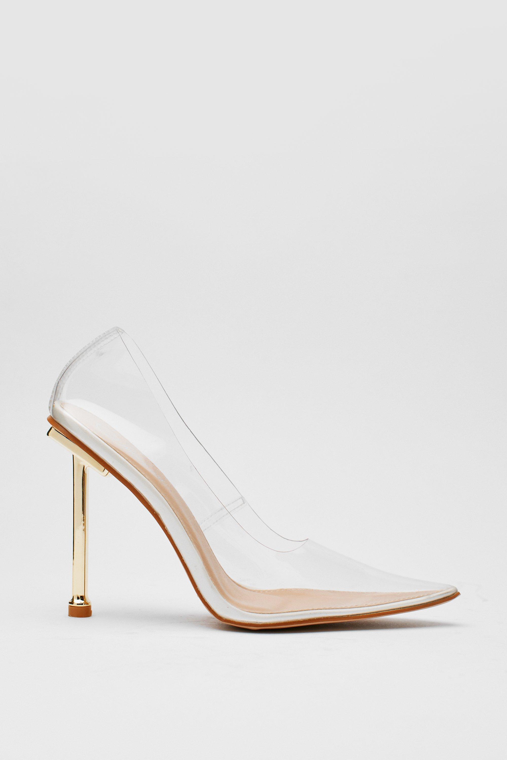 Public desire drank hot sale clear pumps