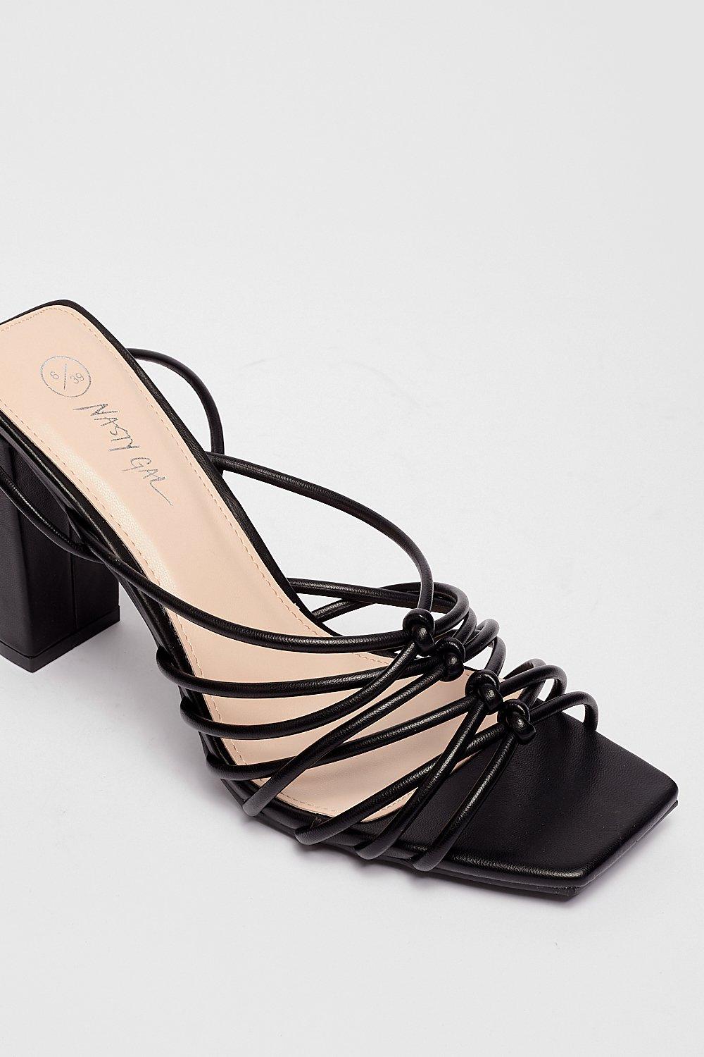 Nasty gal best sale strappy sandals