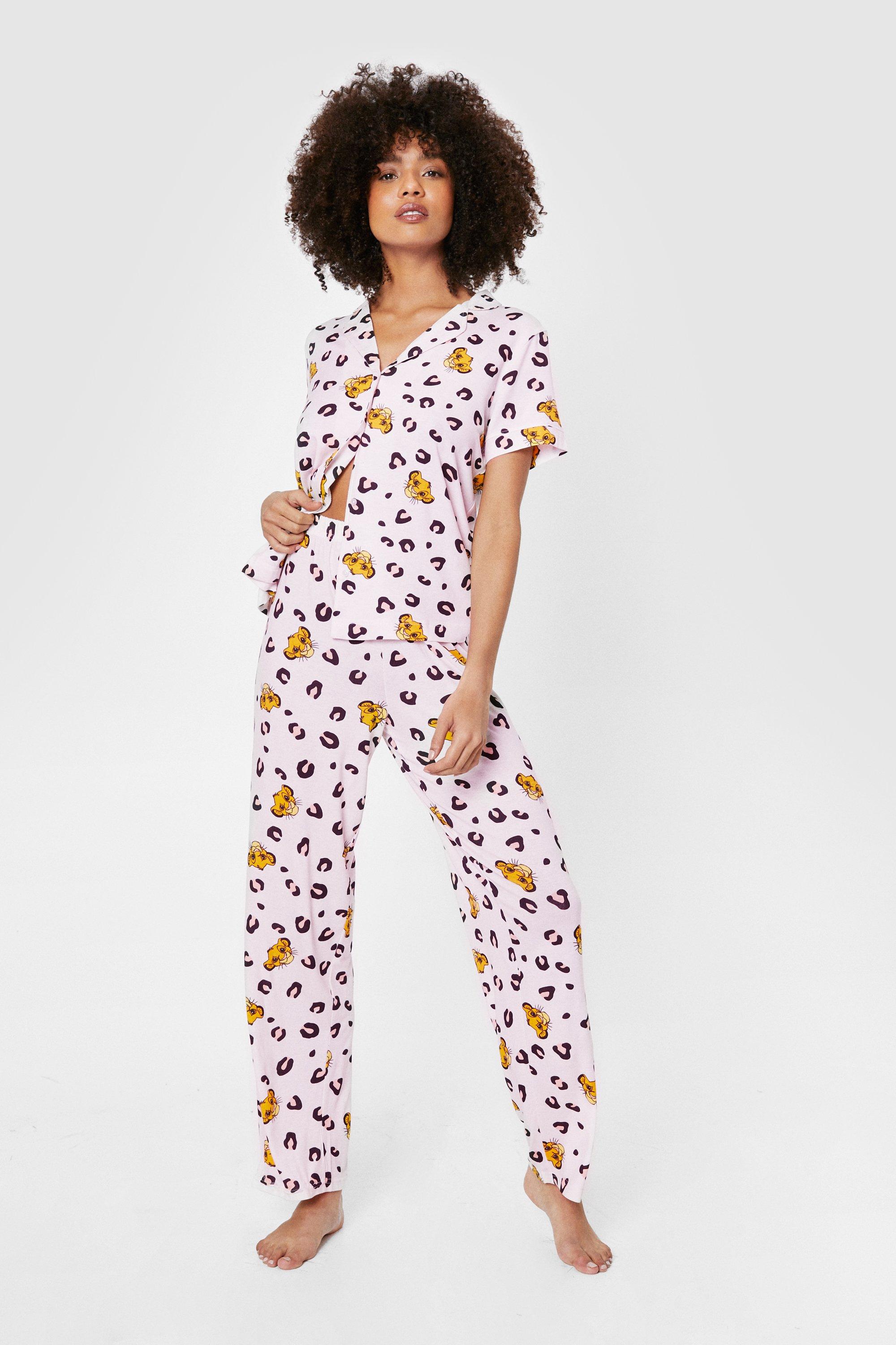 Disney Lion King Graphic Pajama Pants Nasty Gal