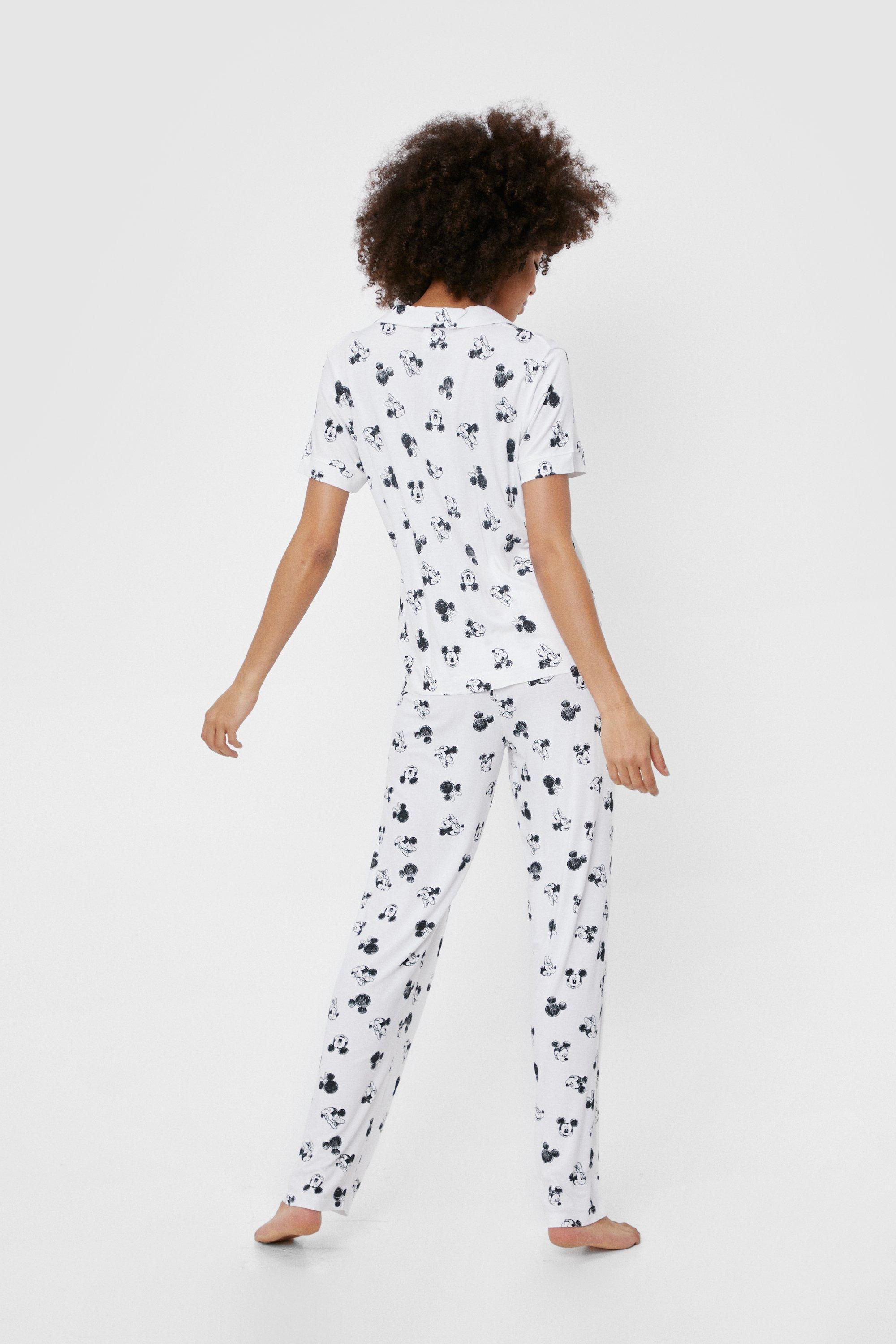 Mickey Mouse print pyjama trousers