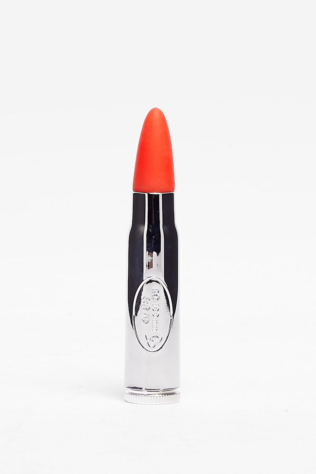Silver Lipstick 3-Speed Vibrator image number 1