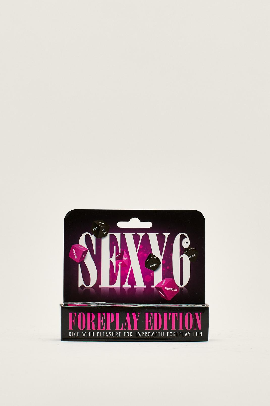 Pink Foreplay 6-Pc Dice Set image number 1