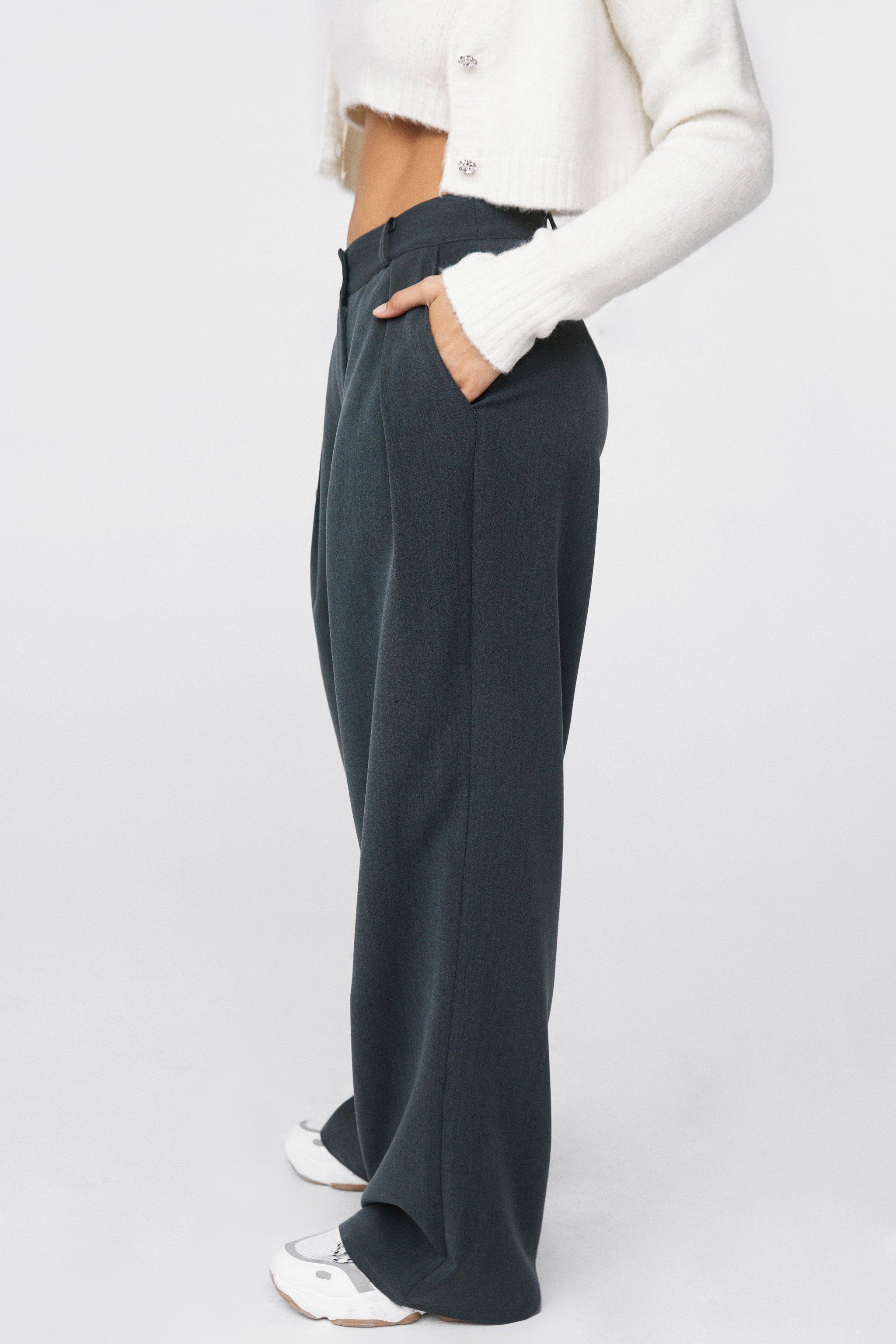 Pleated on sale flare pants