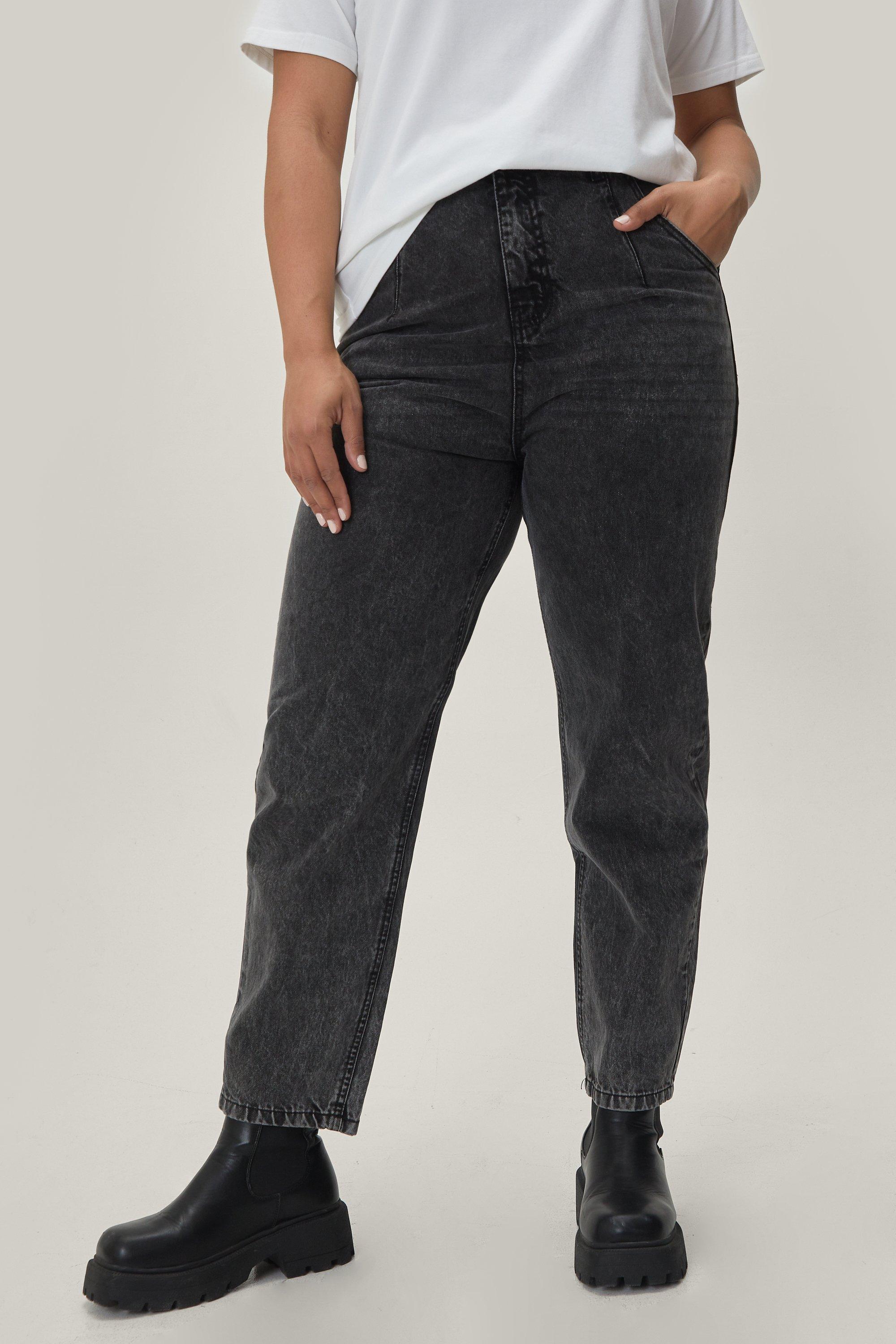 Plus size acid wash hot sale jeggings