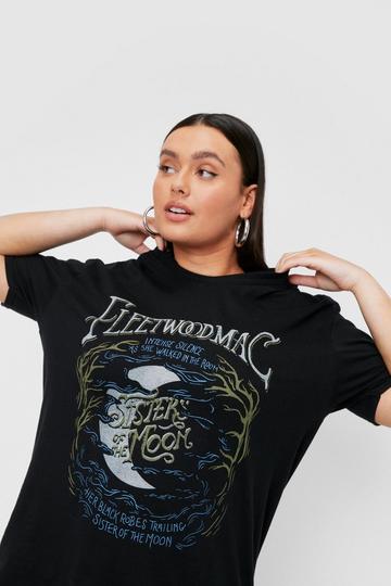 Plus Size Fleetwood Mac Graphic T-Shirt black