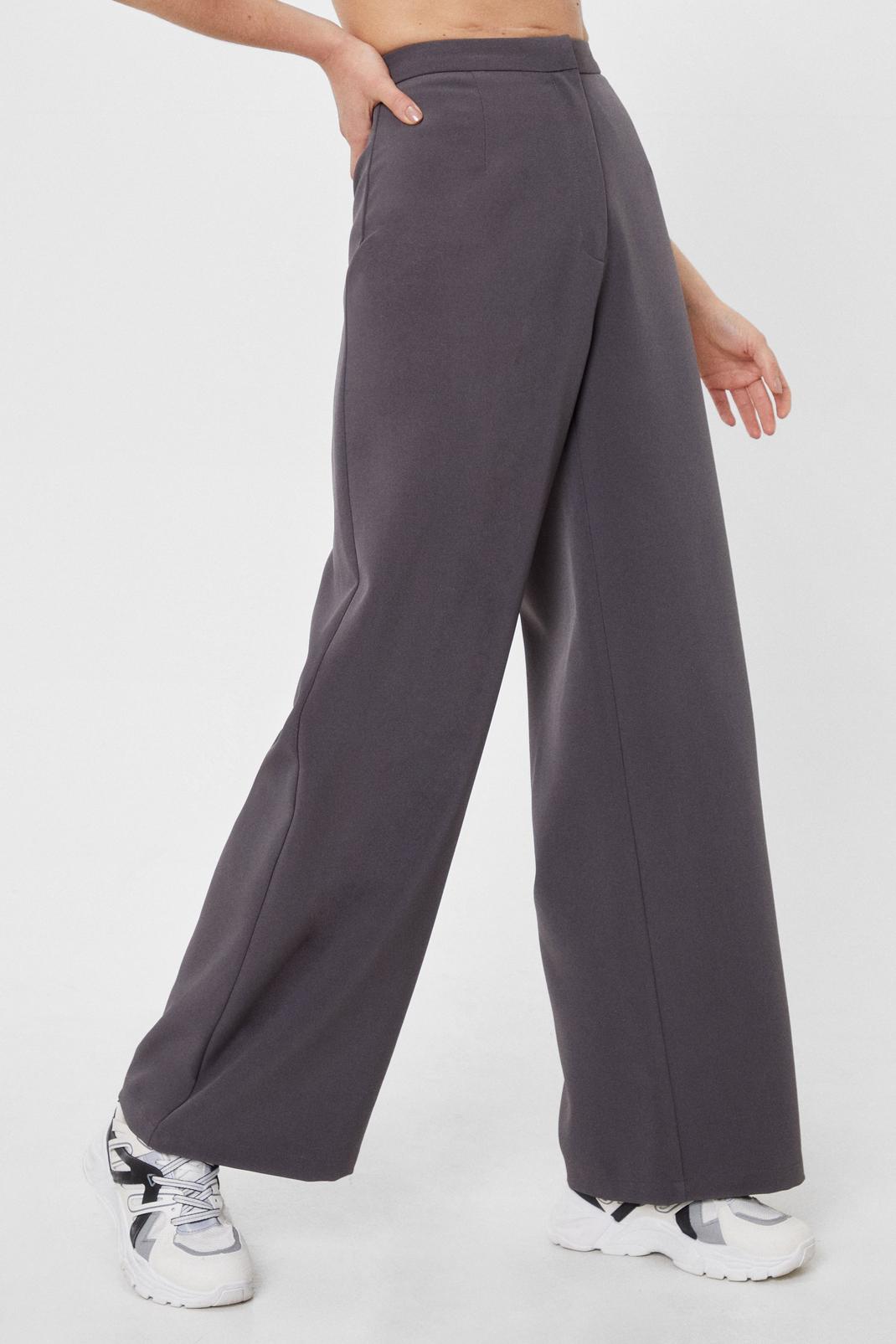 131 Tailored Zip Wide Leg Trousers image number 2