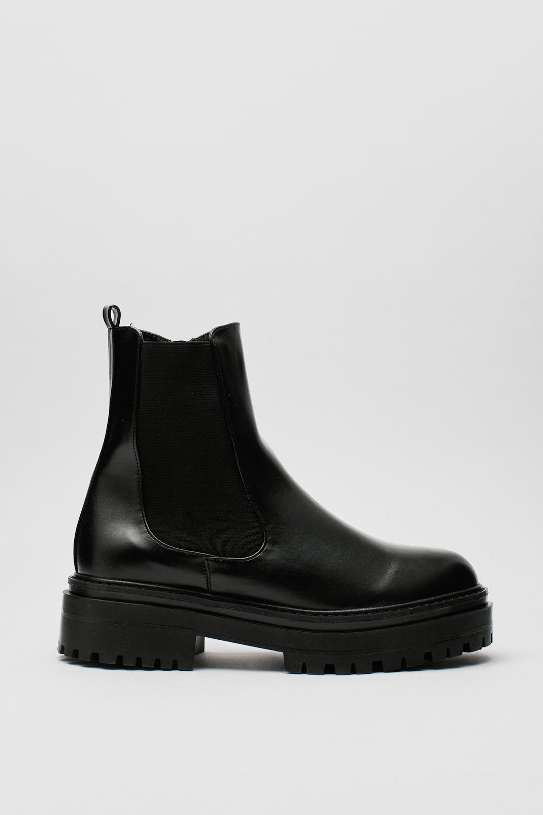 destructs platform chelsea boot