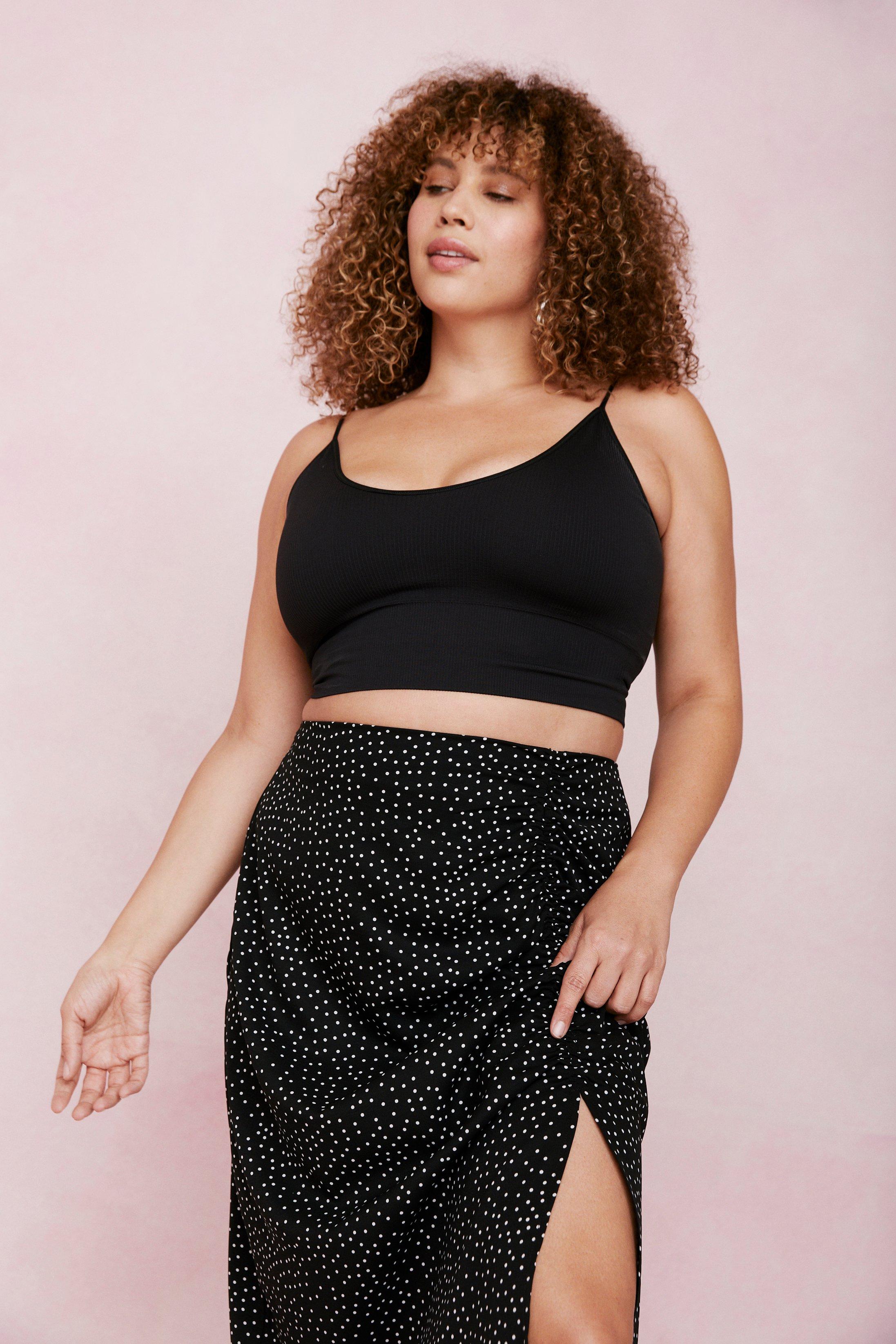 Plus size ruched midi skirt best sale