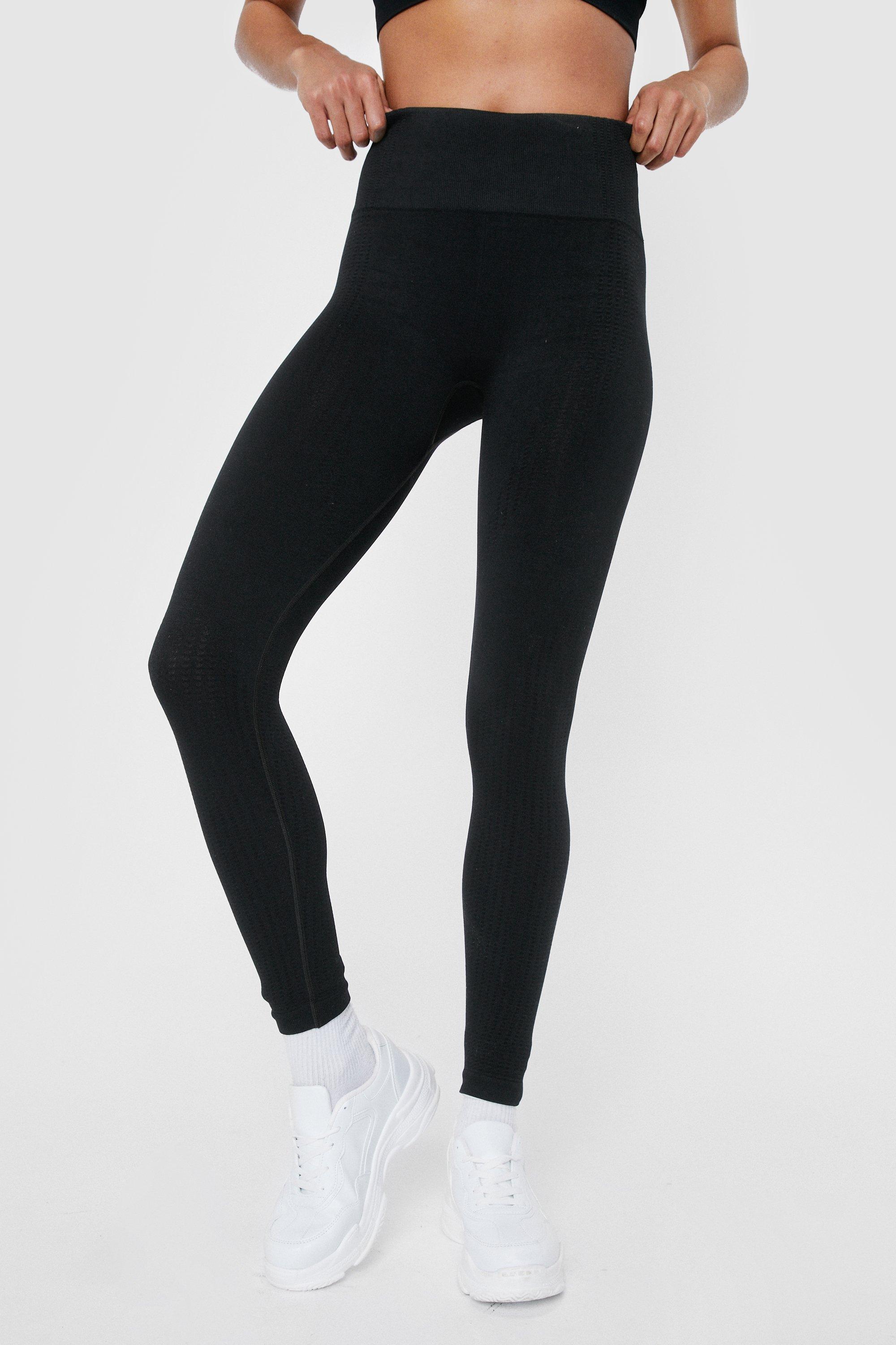 Knit workout clearance leggings