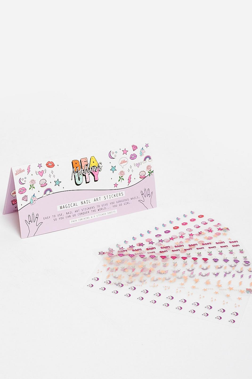 Purple Mallows Stick It to 'Em Nail Stickers Set image number 1