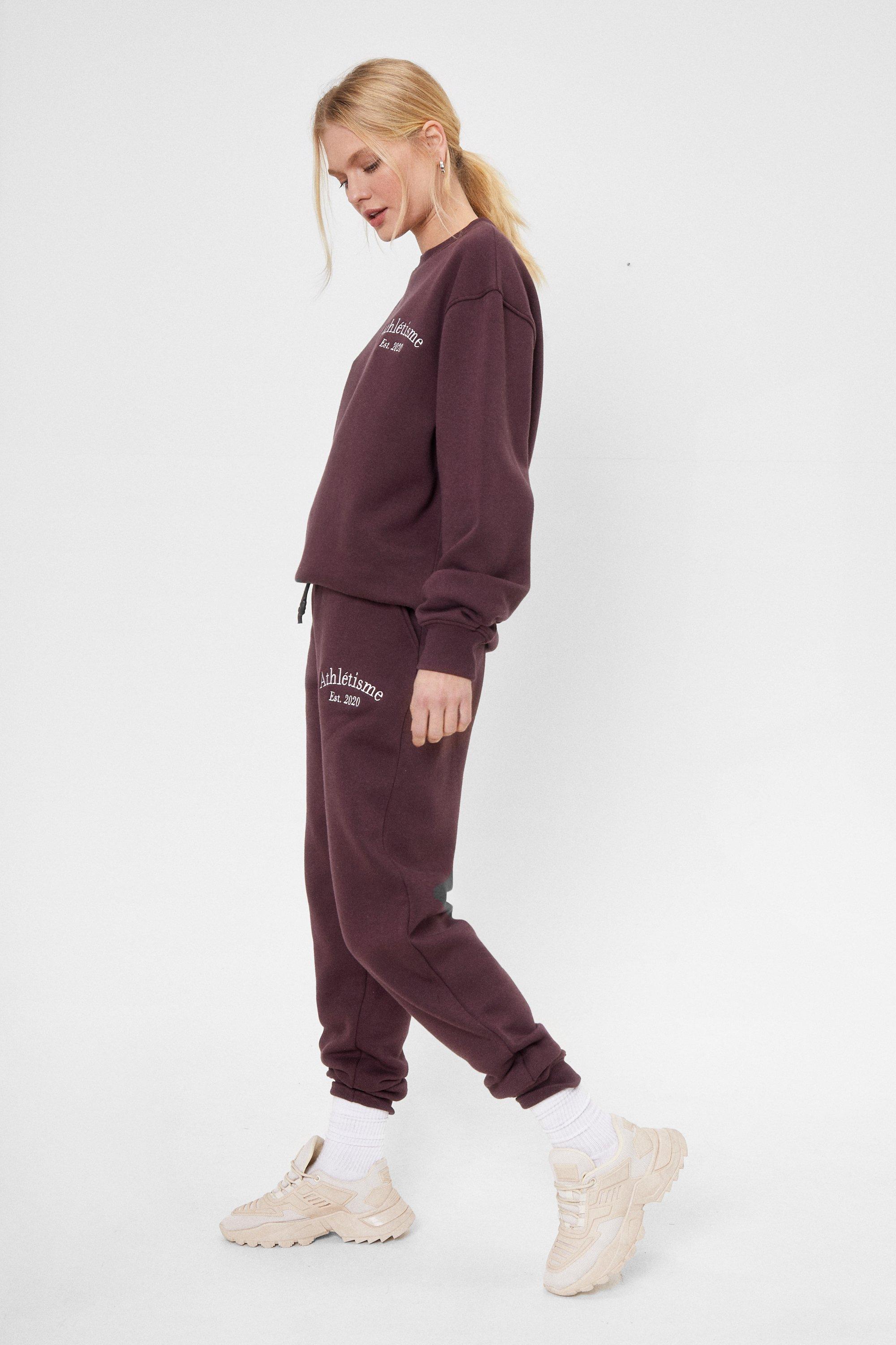 Oversized best sale tracksuit pants