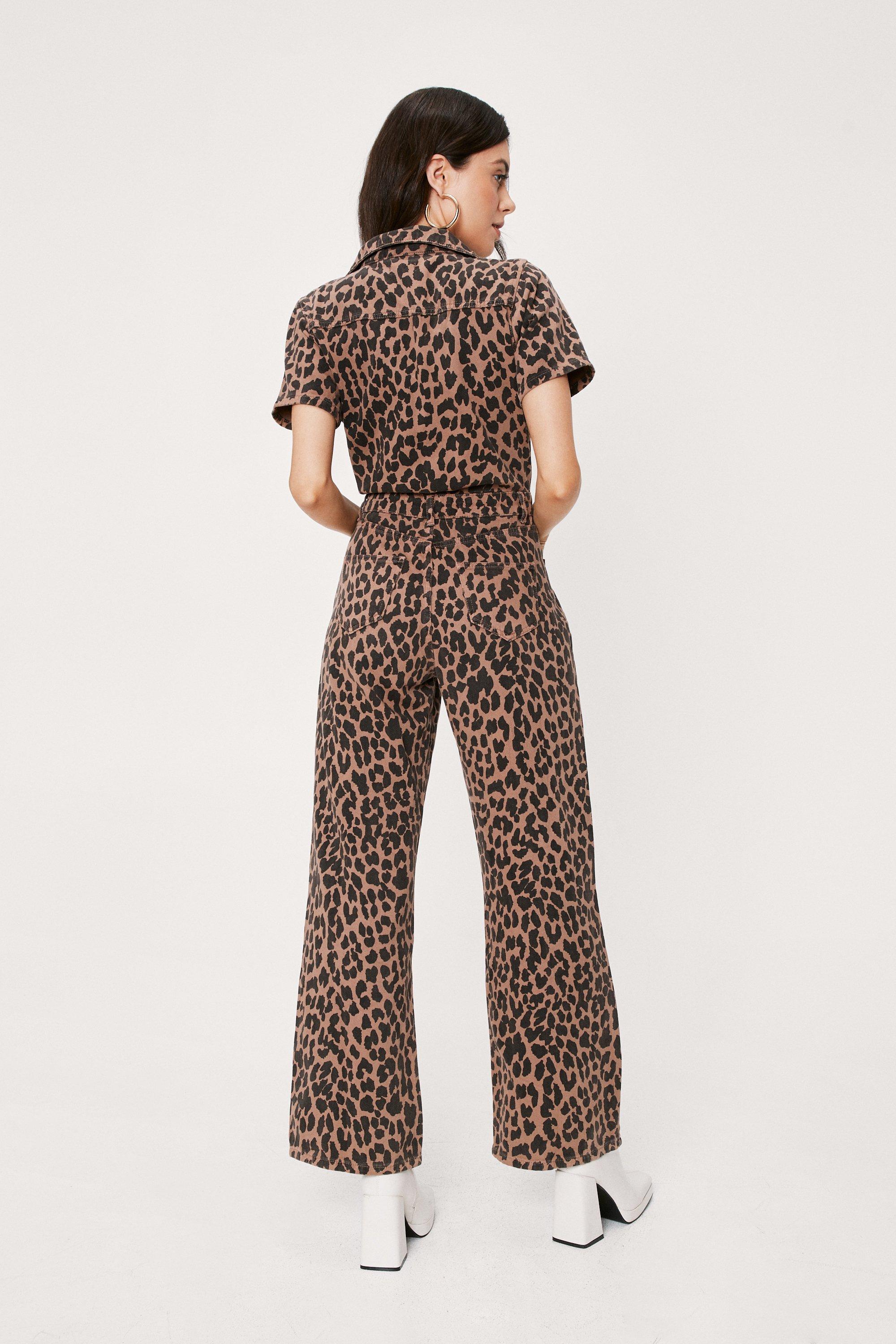 Buy Dynamite Jawarih Leopard Print Jumpsuit