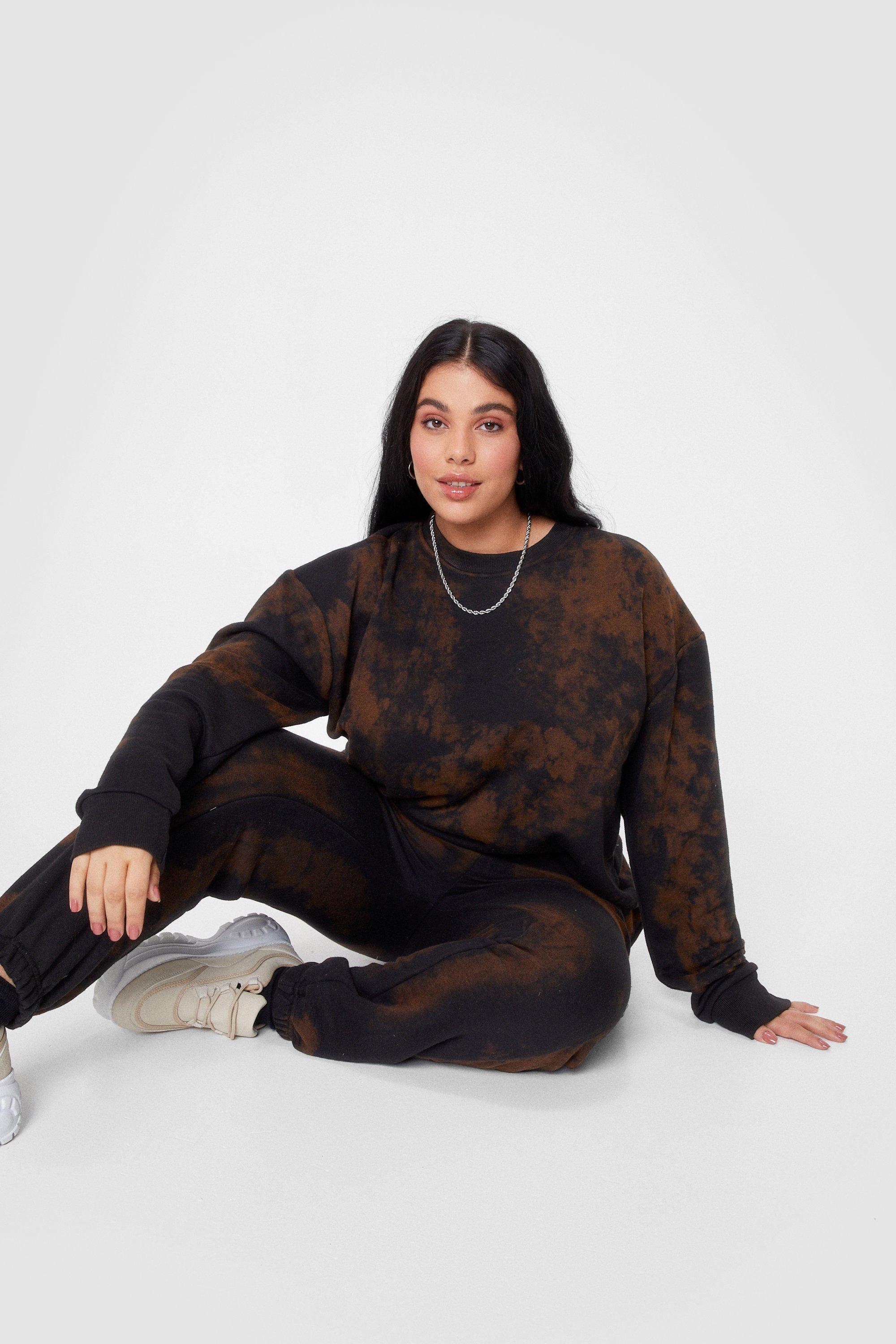 Tie dye sweats online plus size