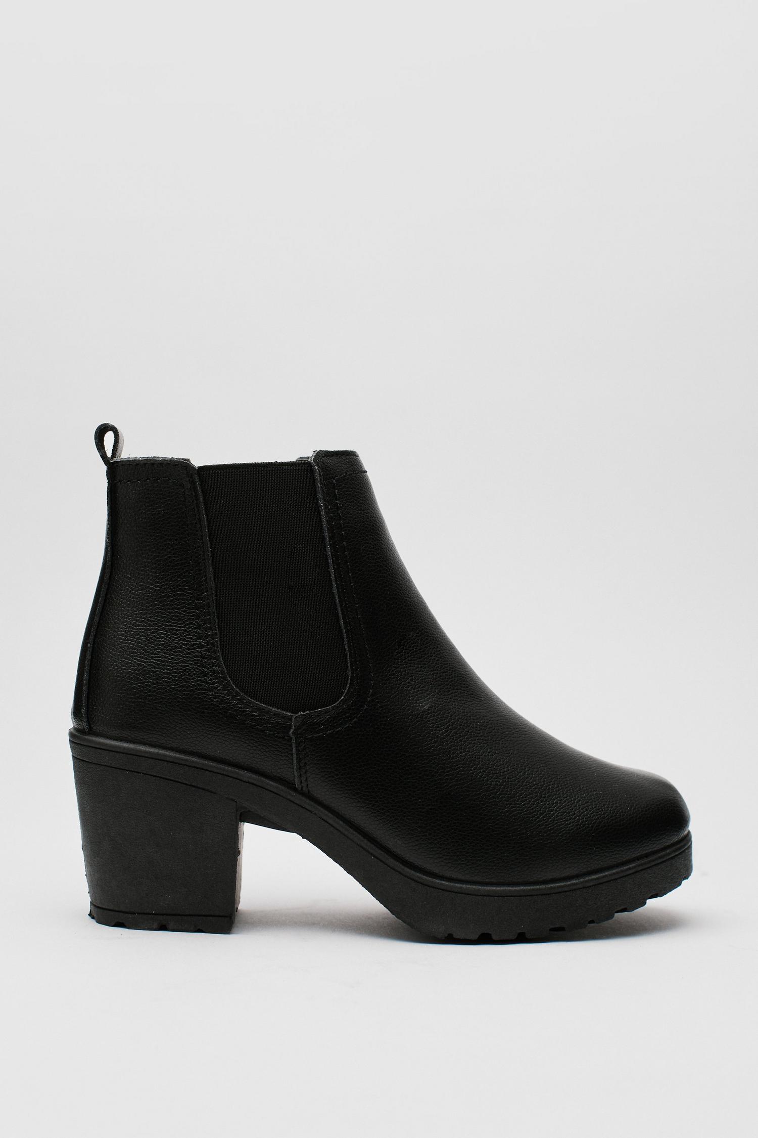 bottines chelsea talons