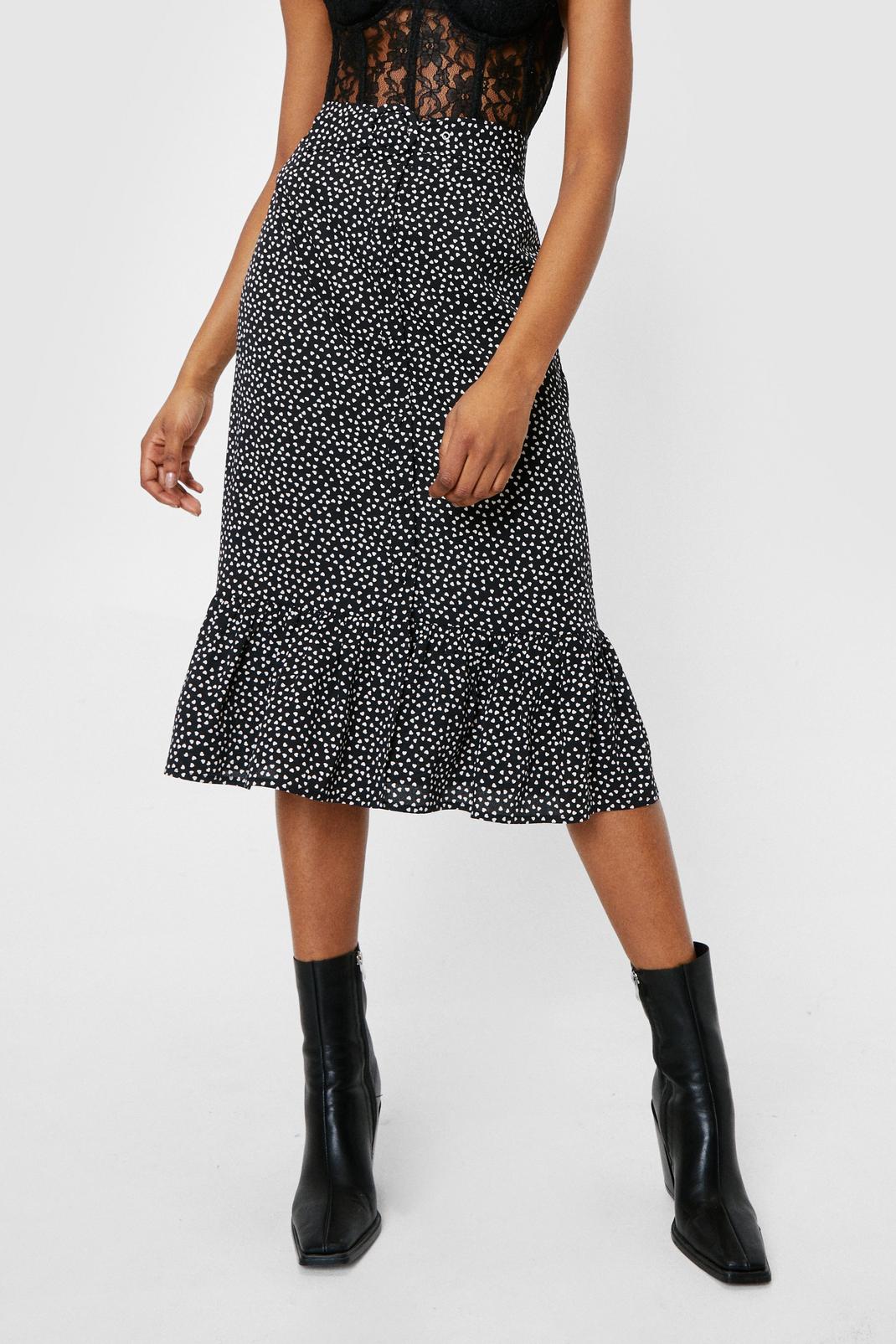next spotty skirt