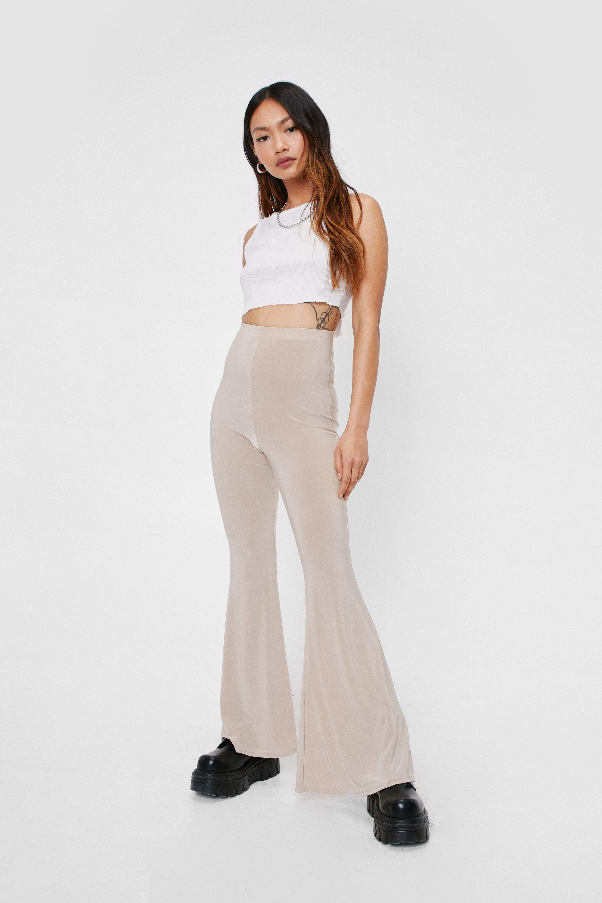 Flared best sale pants petite