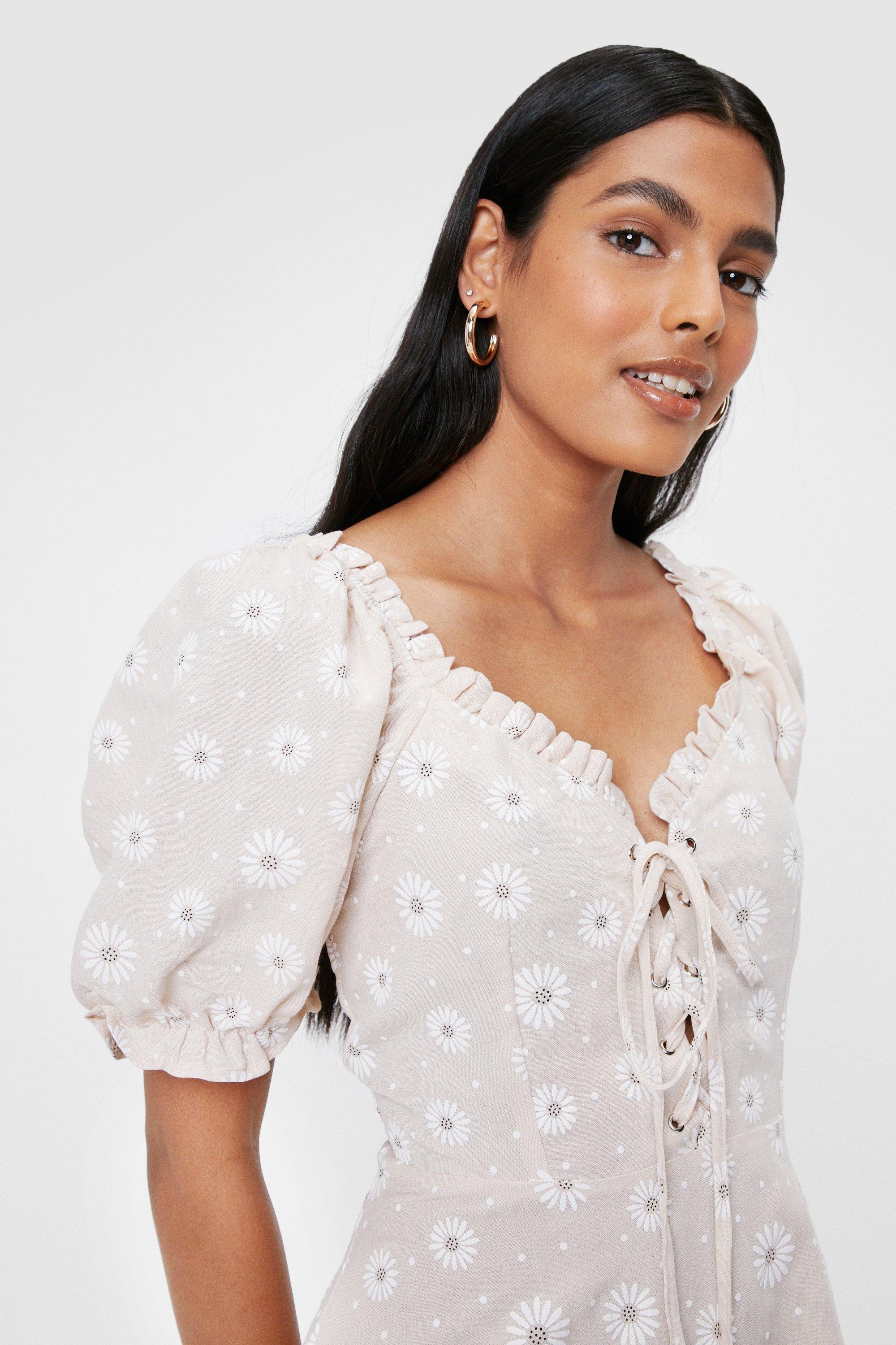 Nasty gal white lace clearance dress