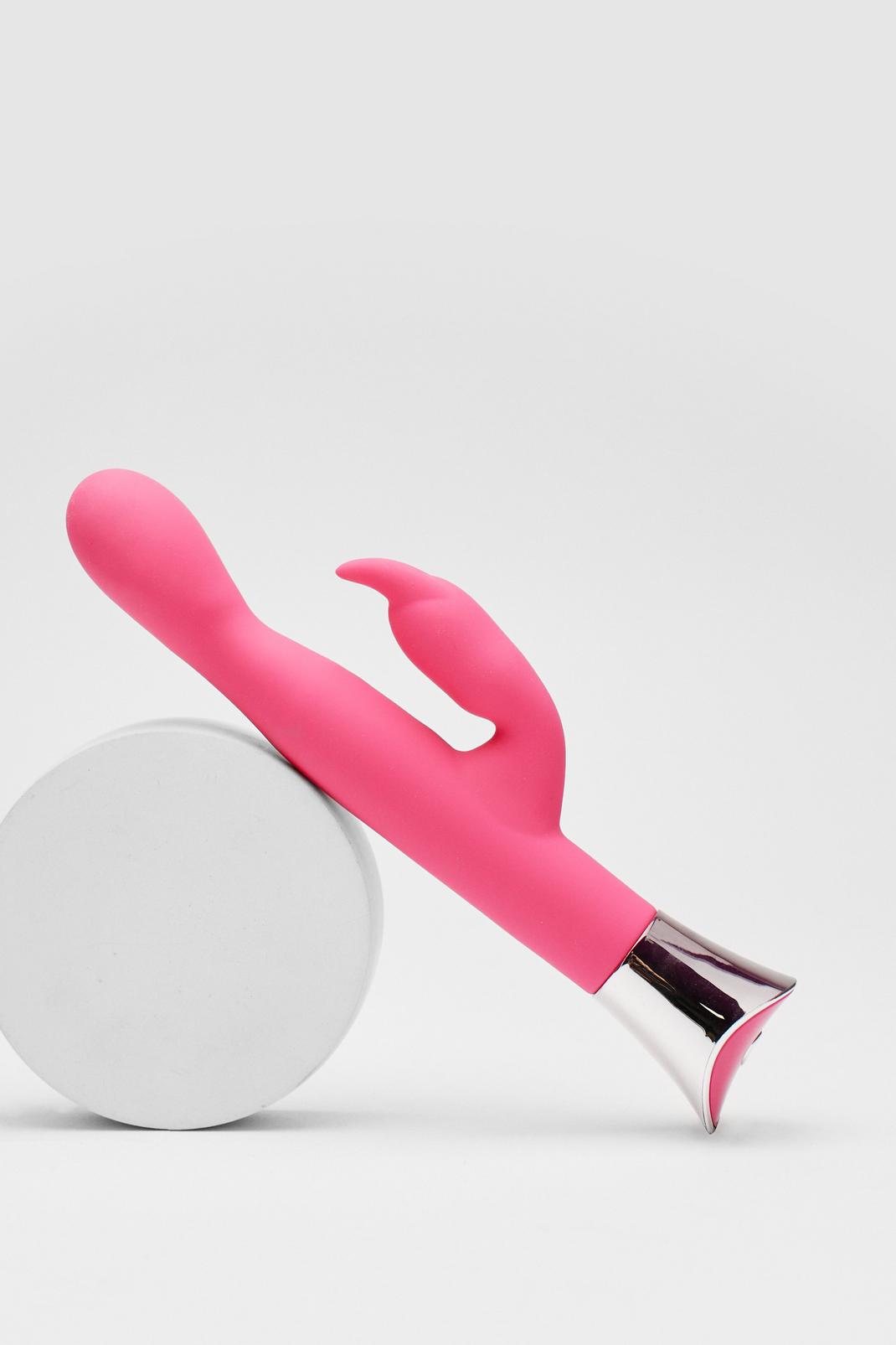Vibromasseur 10 vitesses en silicone par Loving Joy, Pink image number 1