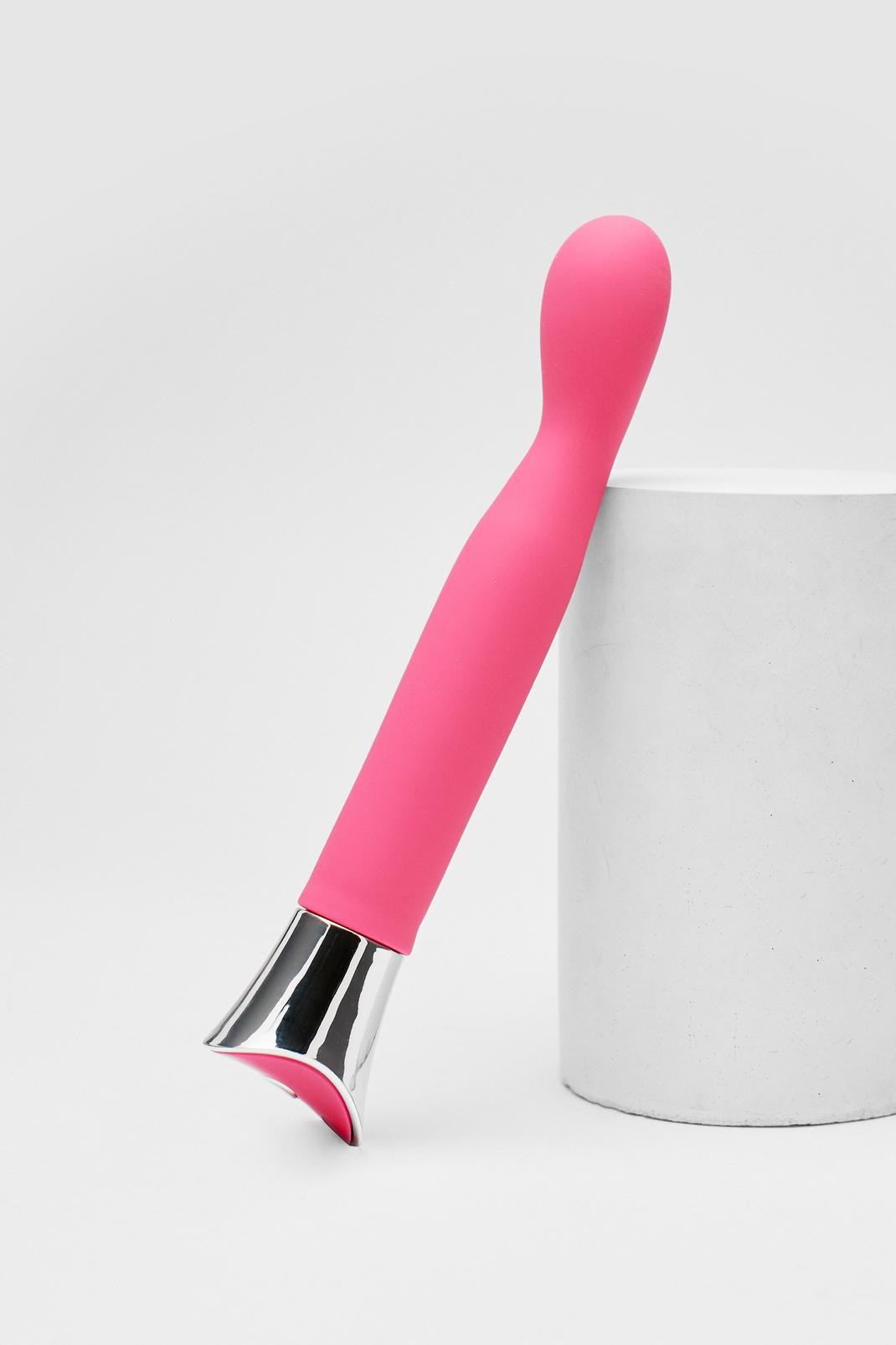 Vibromasseur G-Spot 10 vitesses en silicone par Loving Joy, Pink image number 1