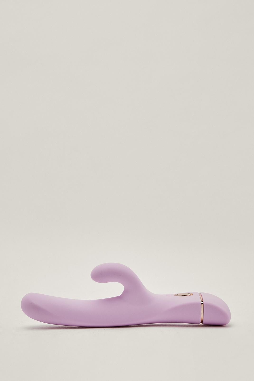 Silicone Rabbit G-Spot Vibrator, Lilac image number 1