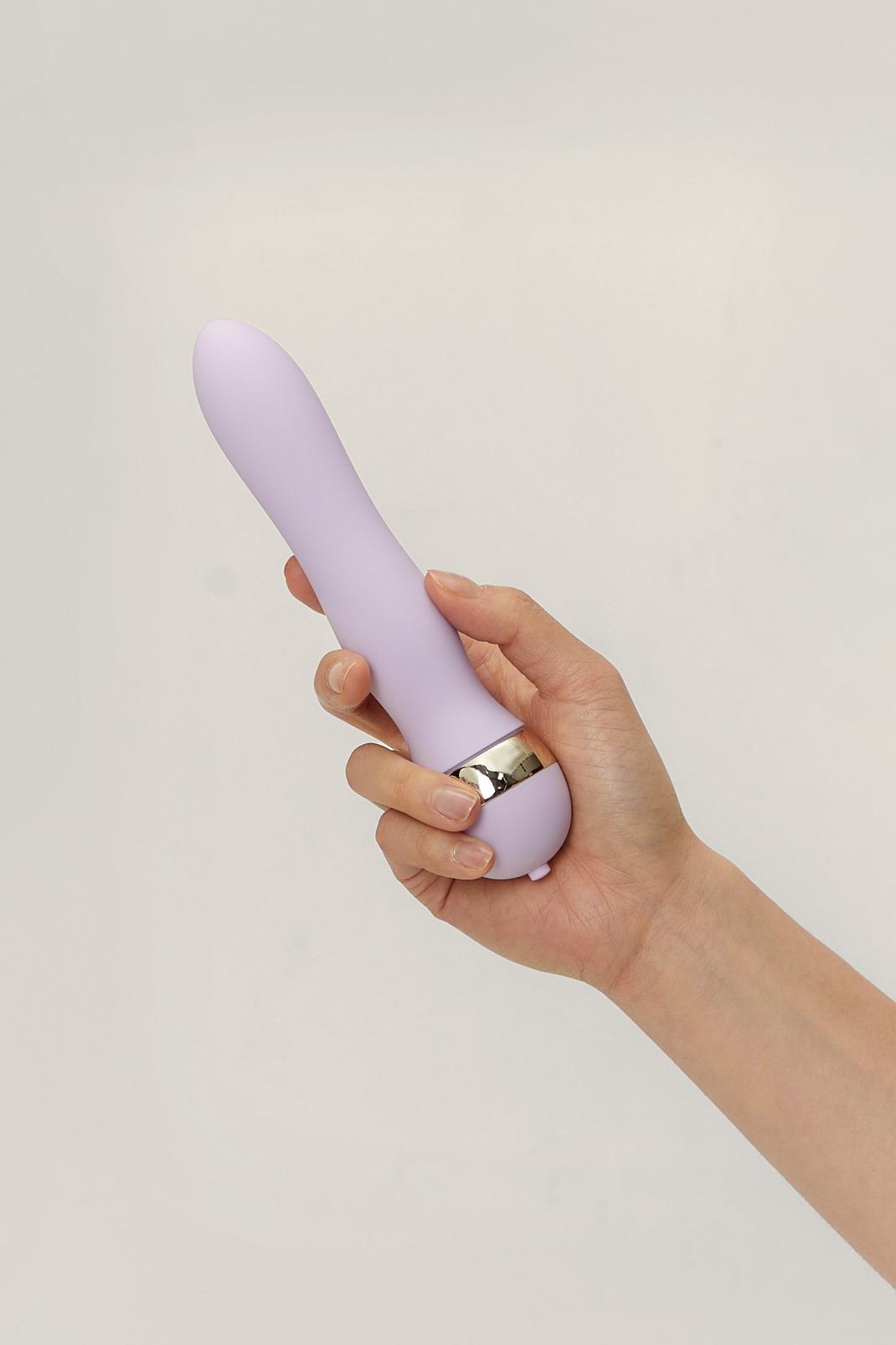 Lilac 3 Speed Silicone Ripple Vibrator image number 1