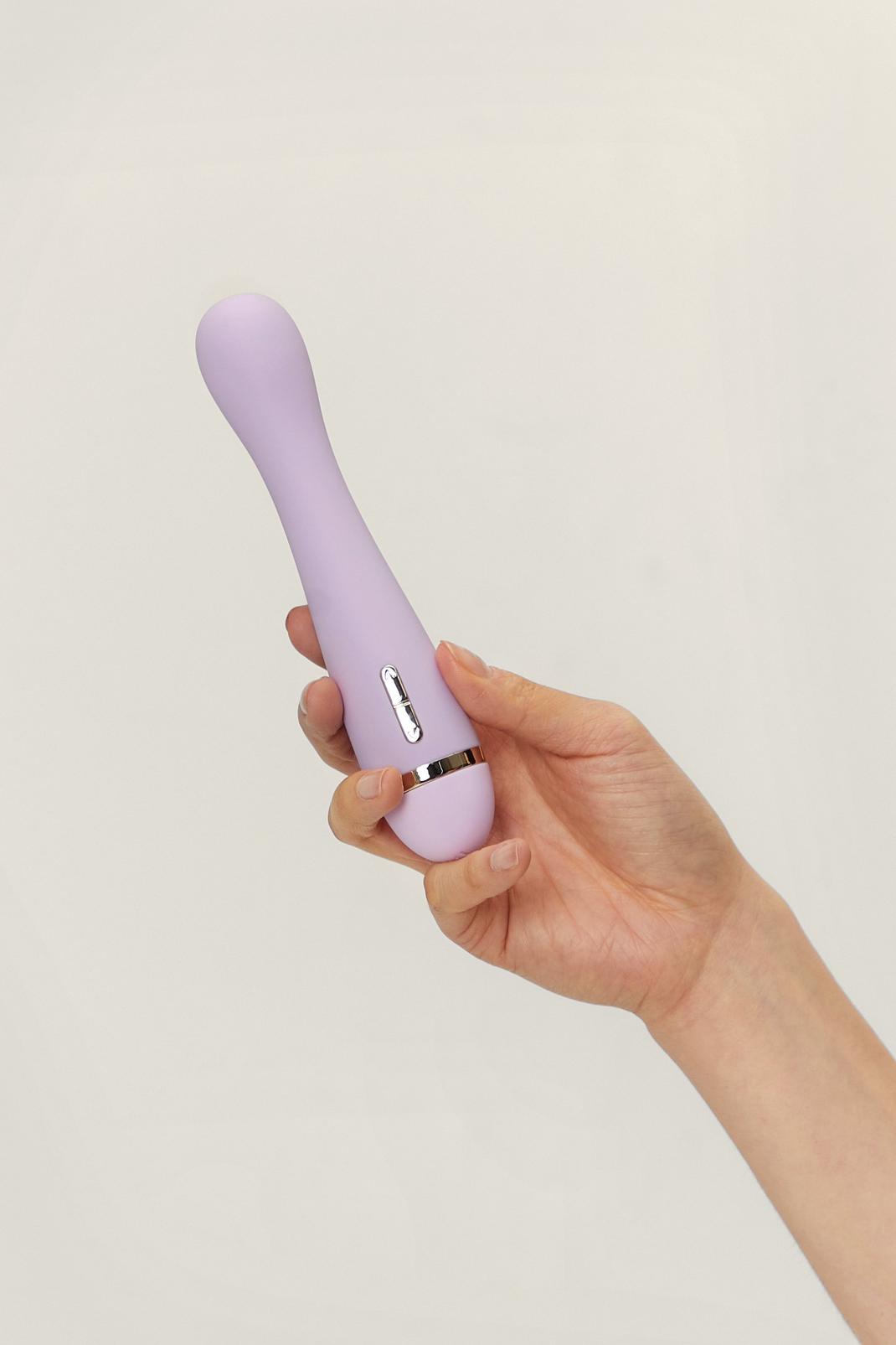 Lilac Silicone Multi Speed G Spot Vibrator image number 1