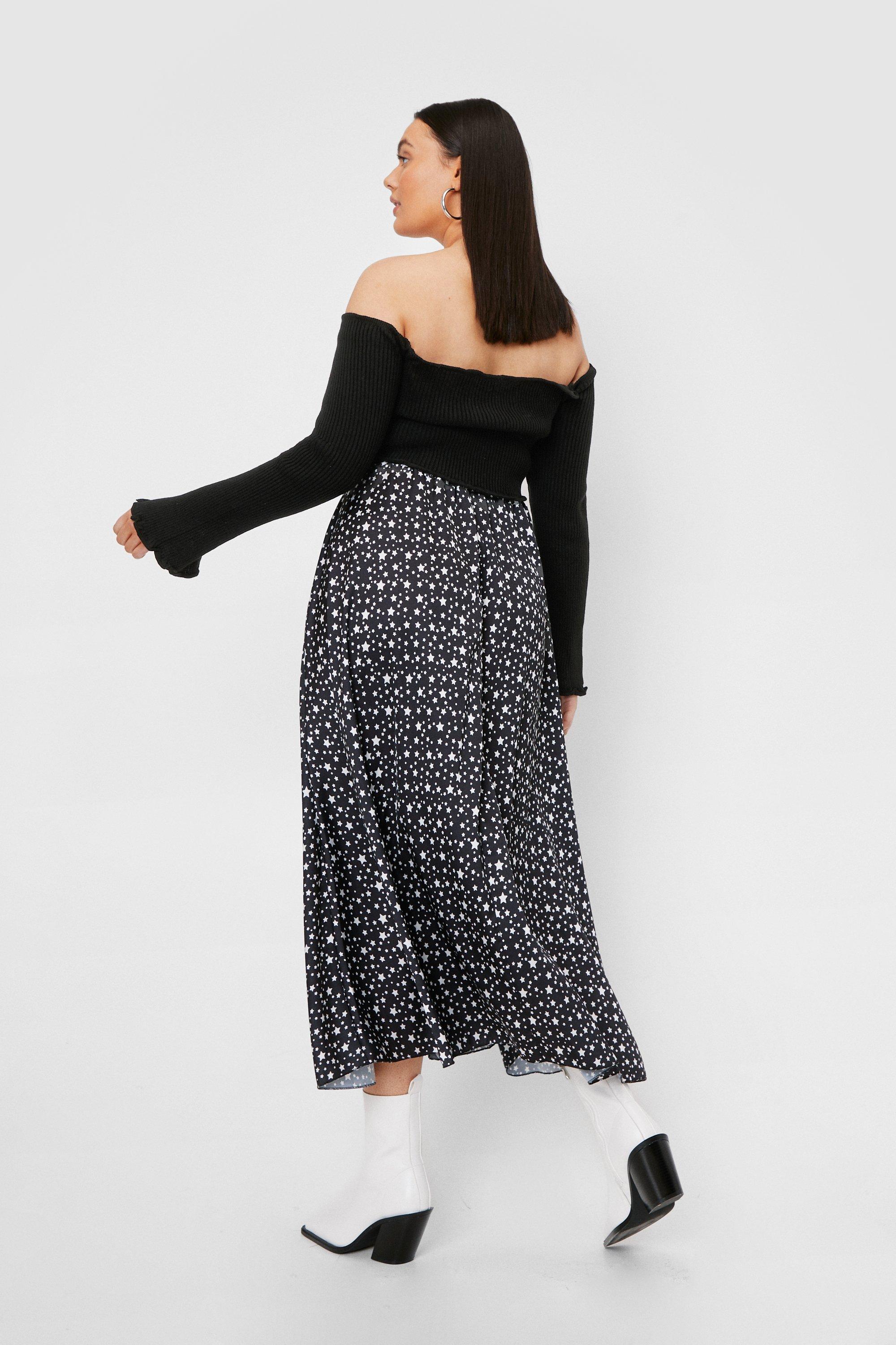 plus size star skirt