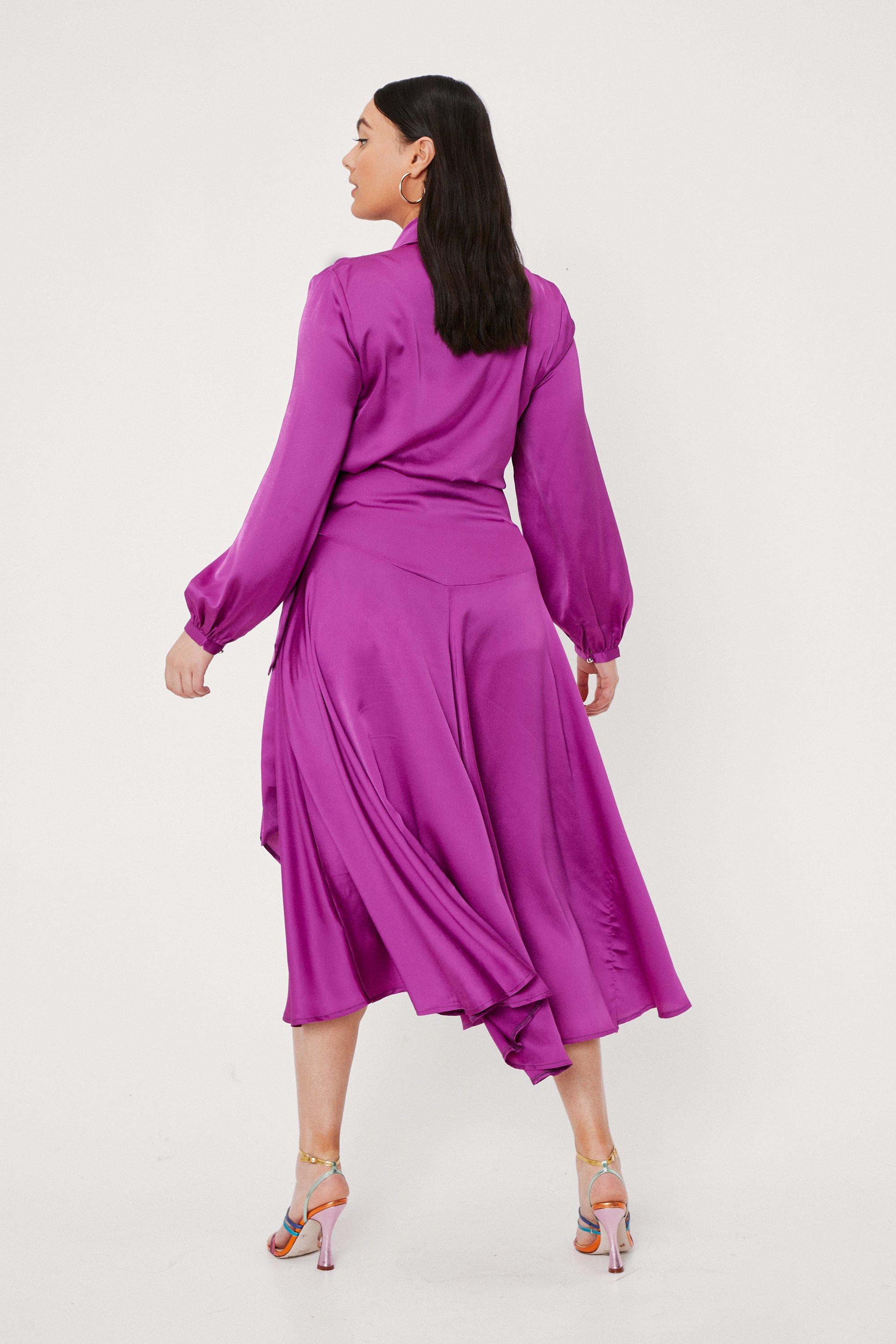 Nasty gal purple clearance dress