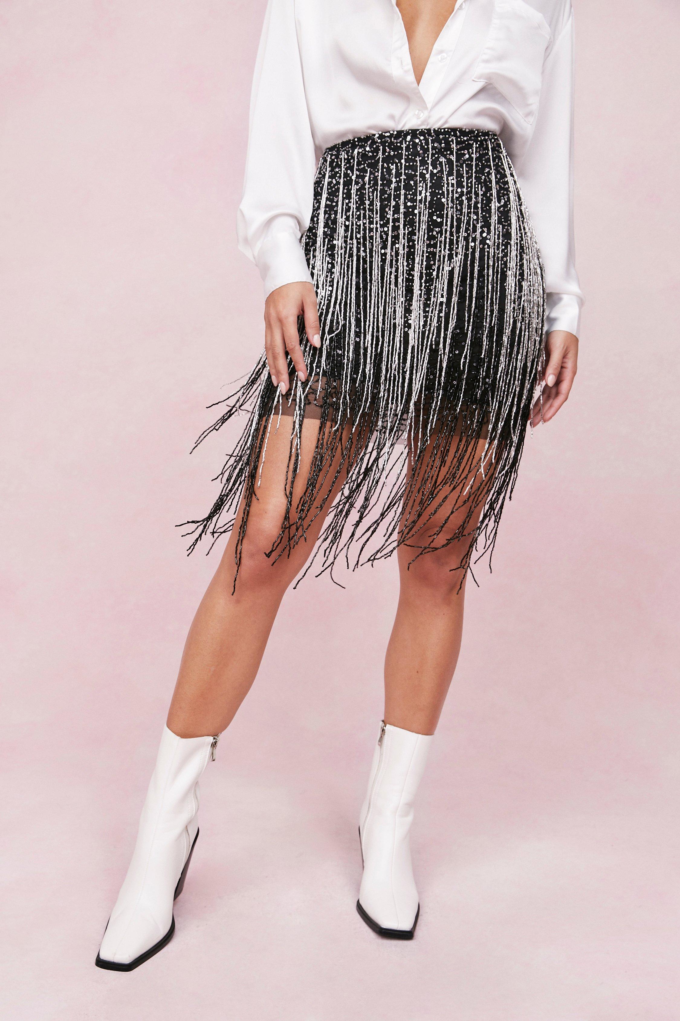 Metallic skirt nasty gal best sale