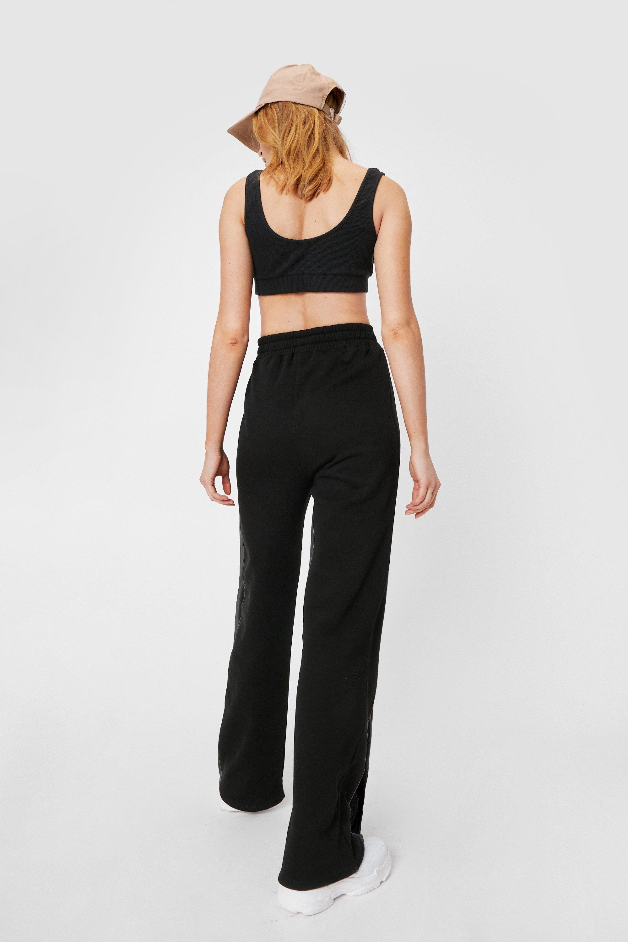 Bralette jogger set hot sale