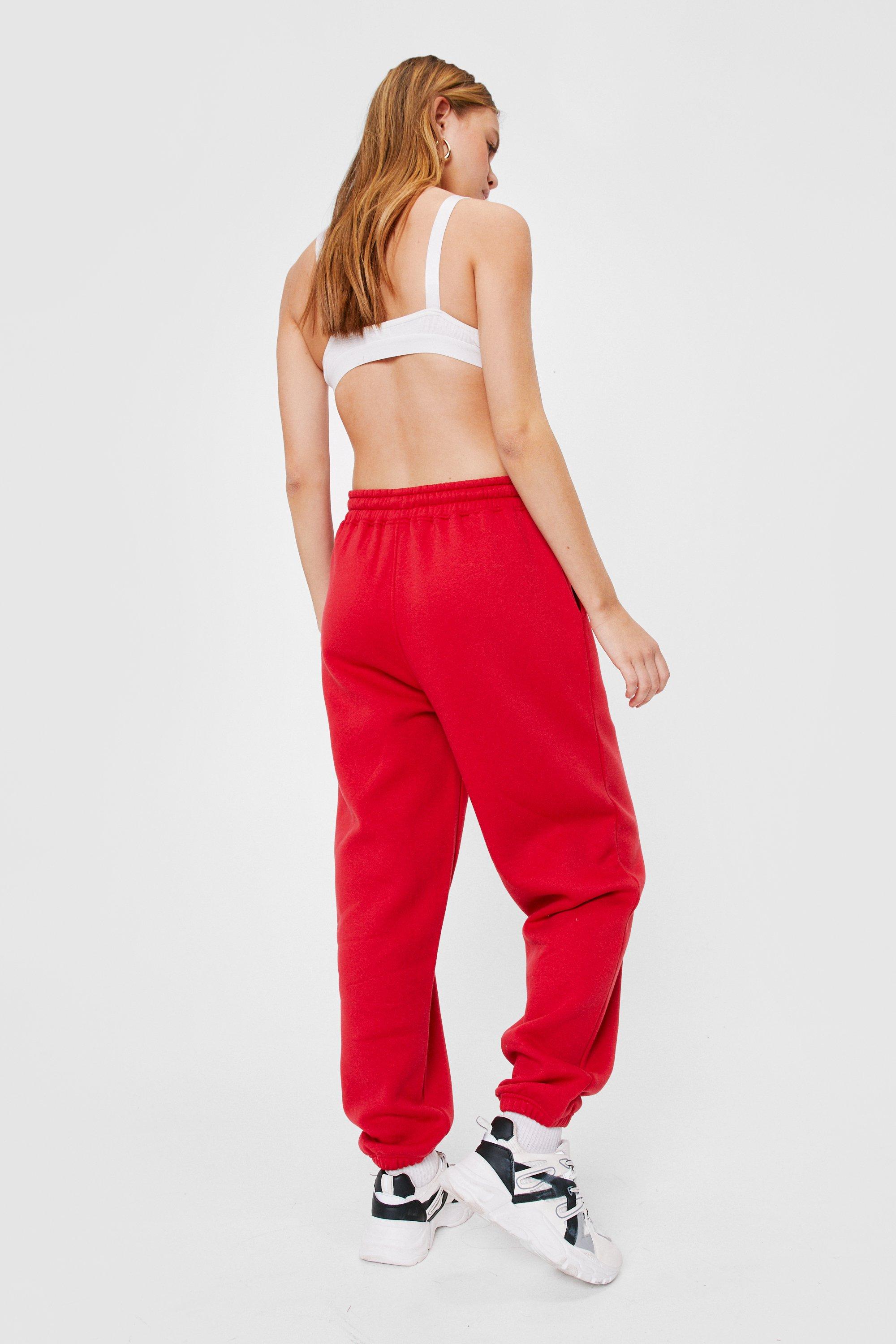 Graphic hot sale joggers womens