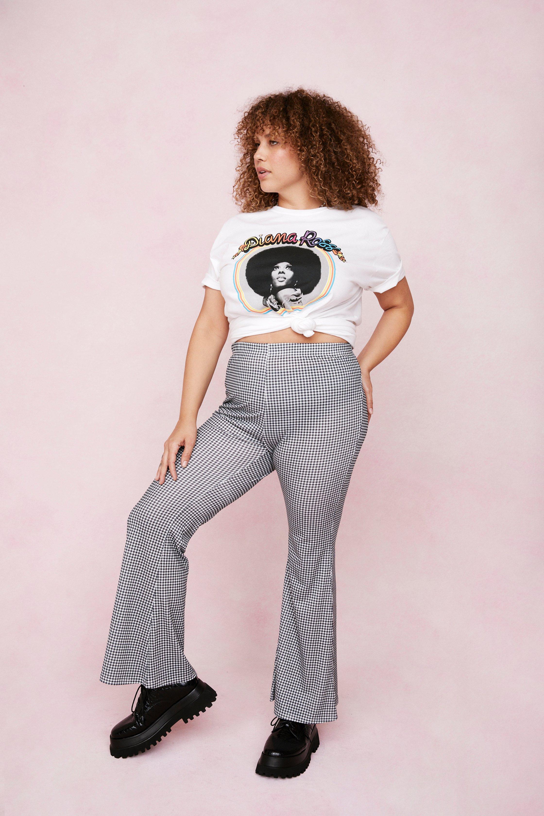 Nasty gal gingham pants hot sale
