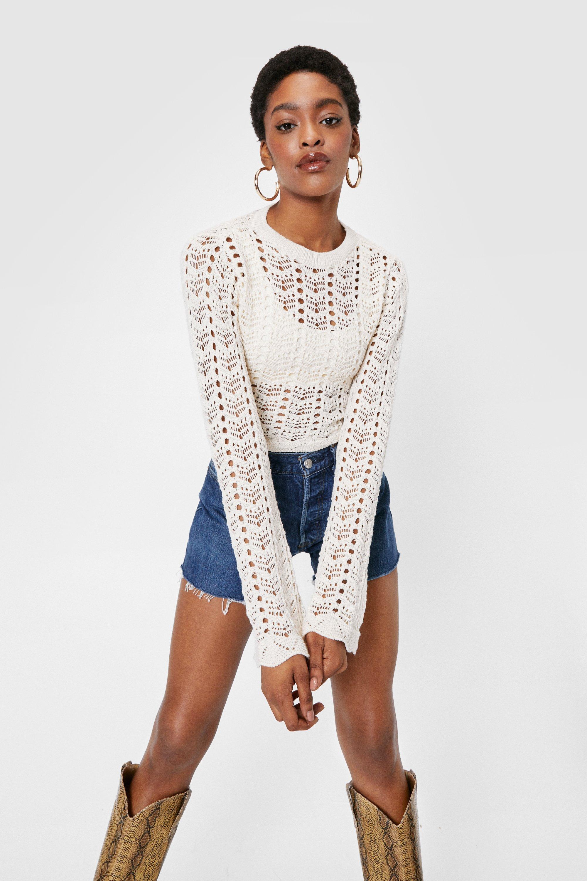 Crochet crop top, Collection 2021