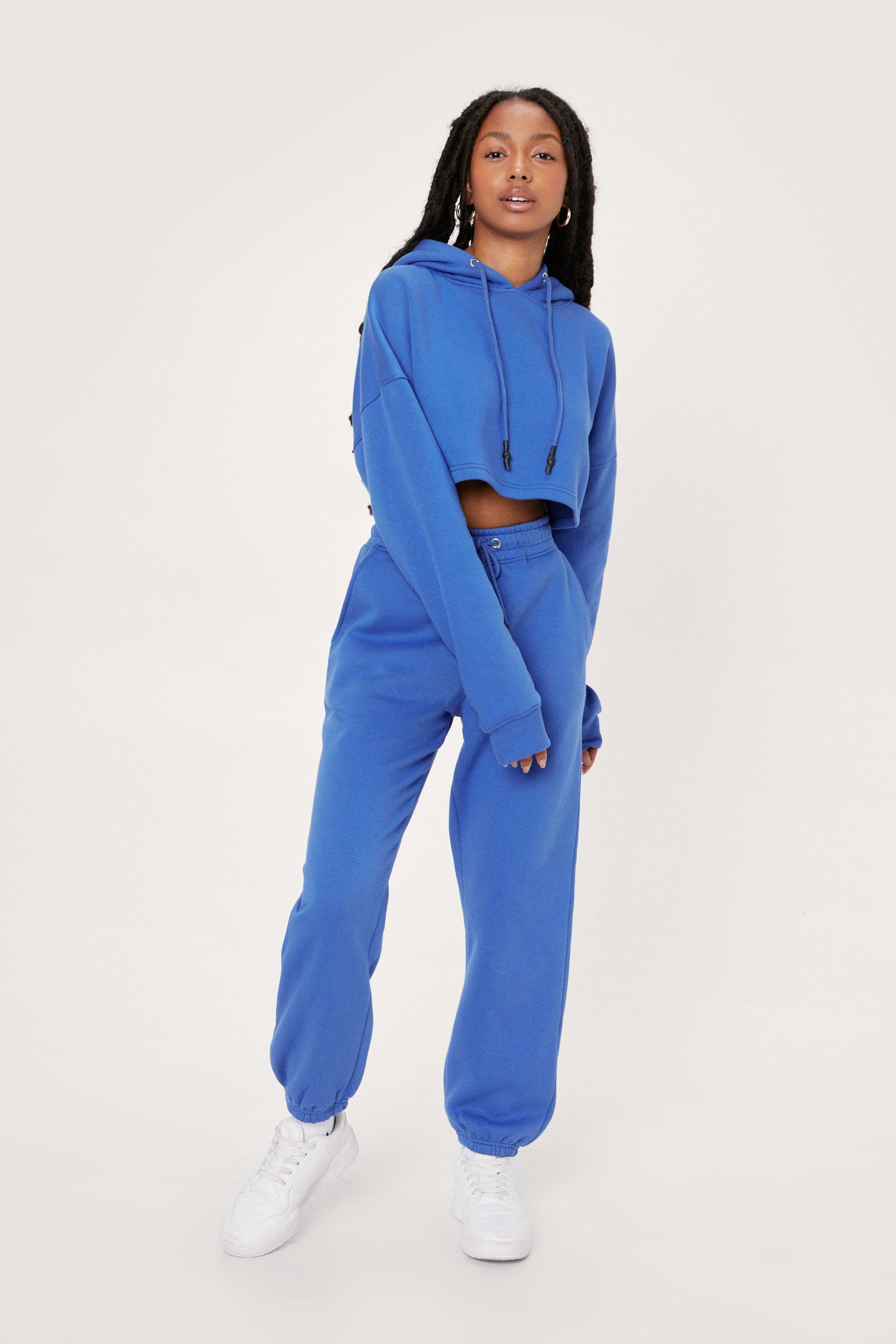 Petite best sale blue joggers