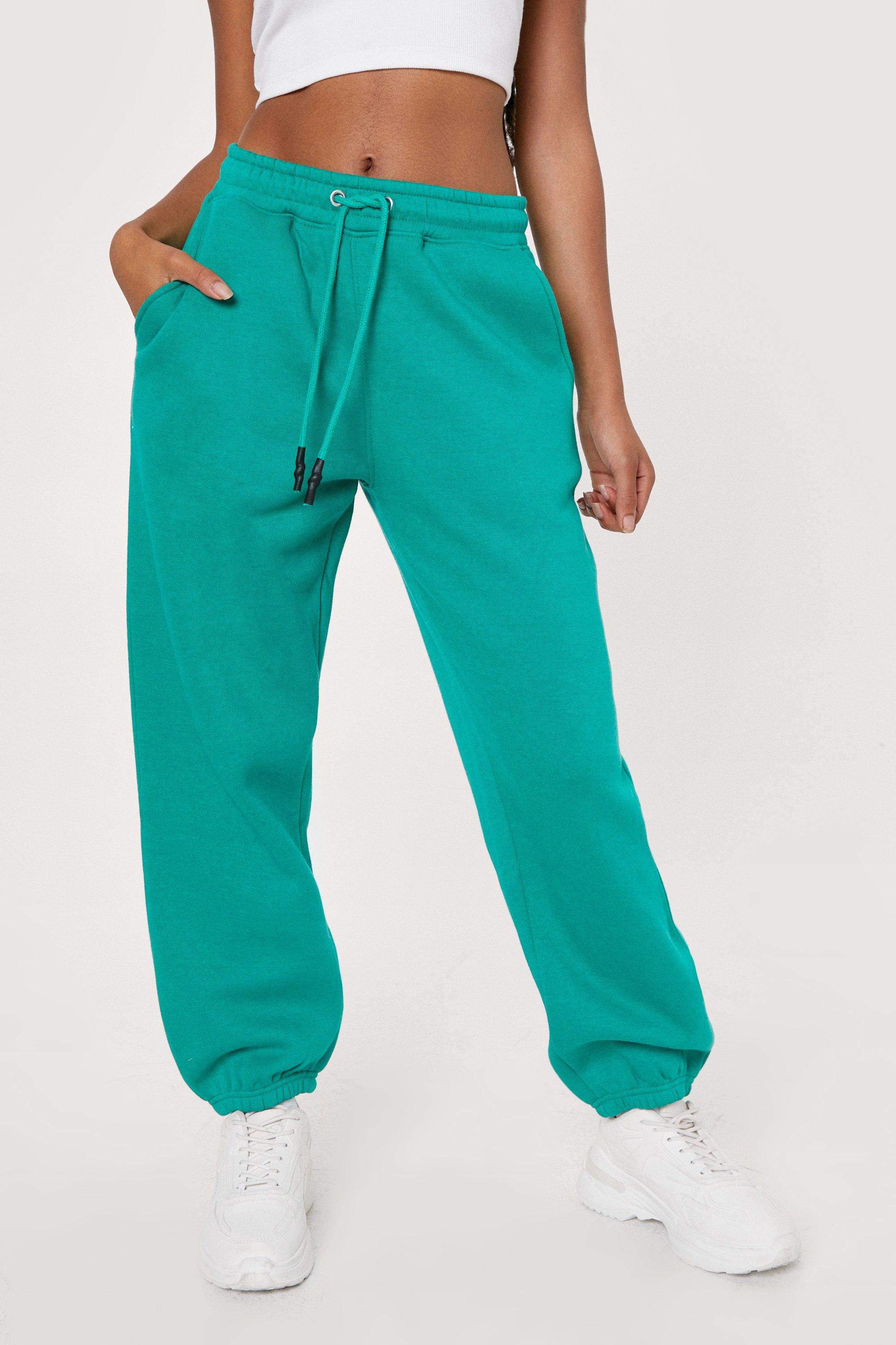 Petite Drawstring Waist Oversized Sweatpants